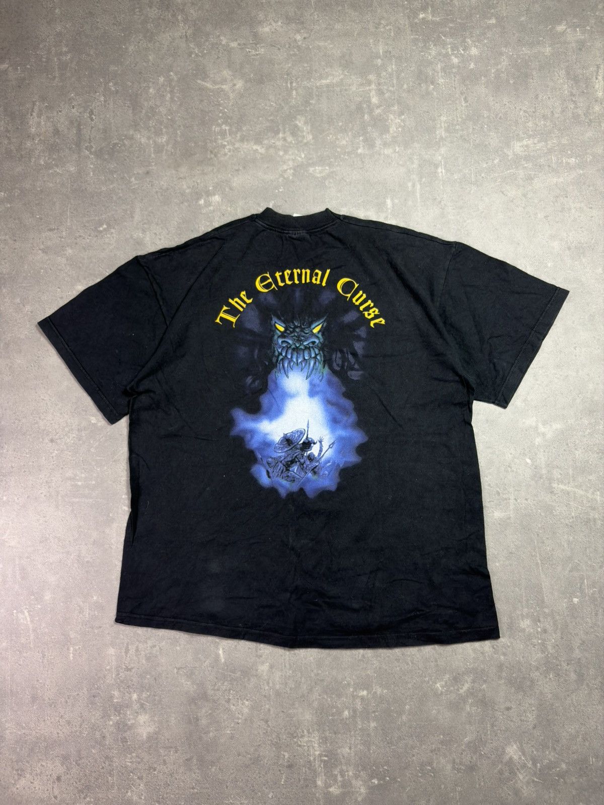 Band Tees 1998 Blind Guardian The Eternal Curse Faded Tee XL Size US XL / EU 56 / 4 - 2 Thumbnail