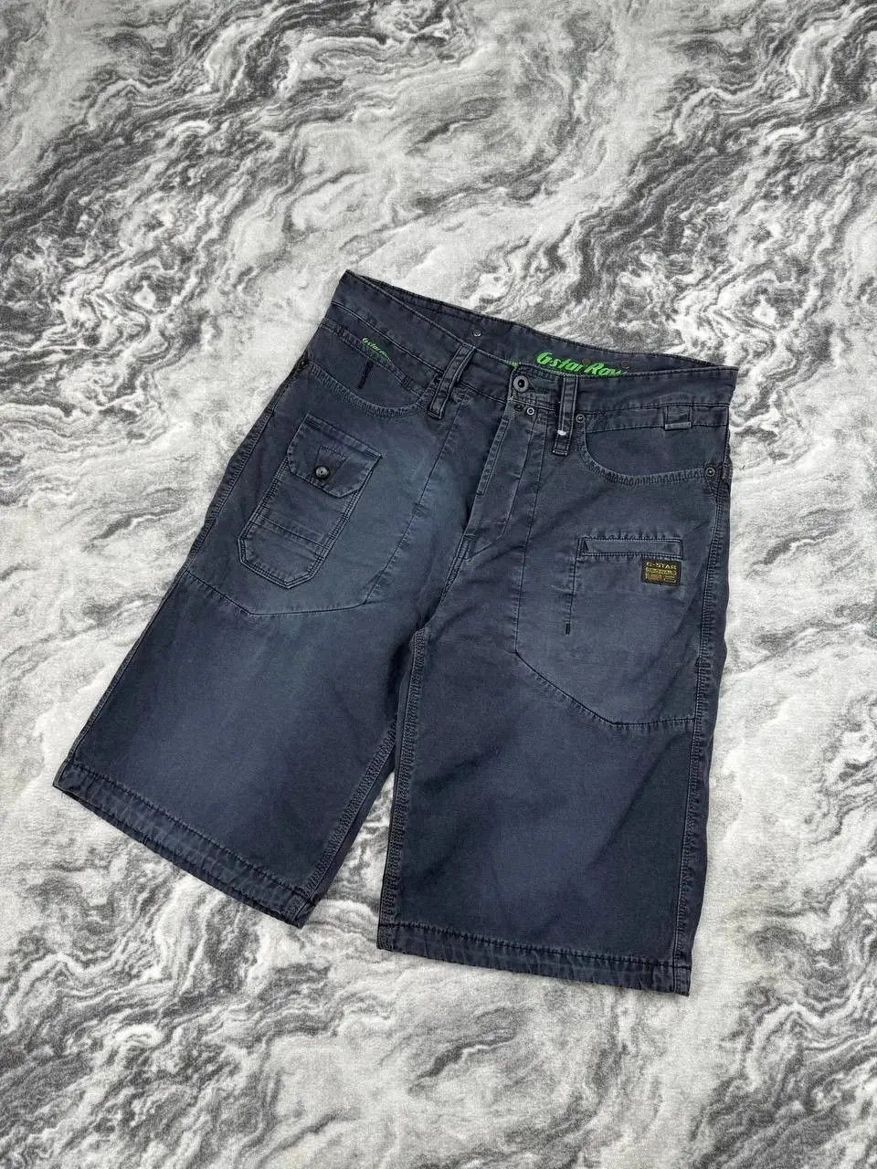 G-Star G Star Raw Bl Victor Army Loose 1/2 Shorts Size US 32 / EU 48 - 1 Thumbnail