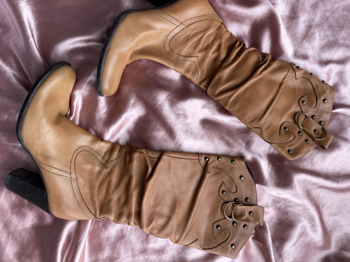 Vintage Vintage leather boots Size US 5.5 / IT 35.5 - 8 Thumbnail