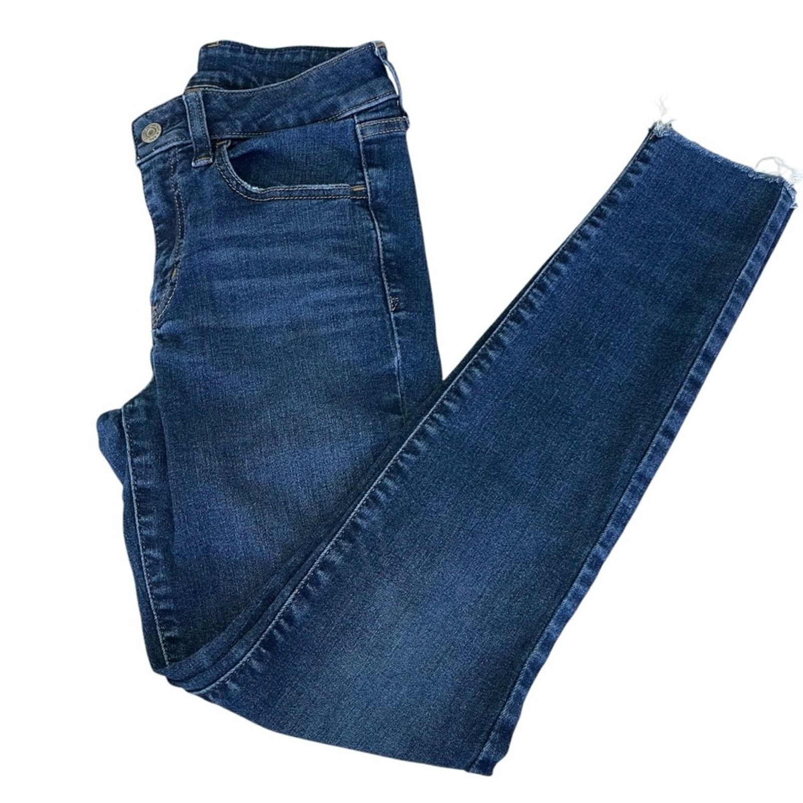Gap Gap Universal Jegging Mid Rise Medium Wash Blue Jeans 2 Reg Size 26" / US 2 / IT 38 - 1 Thumbnail