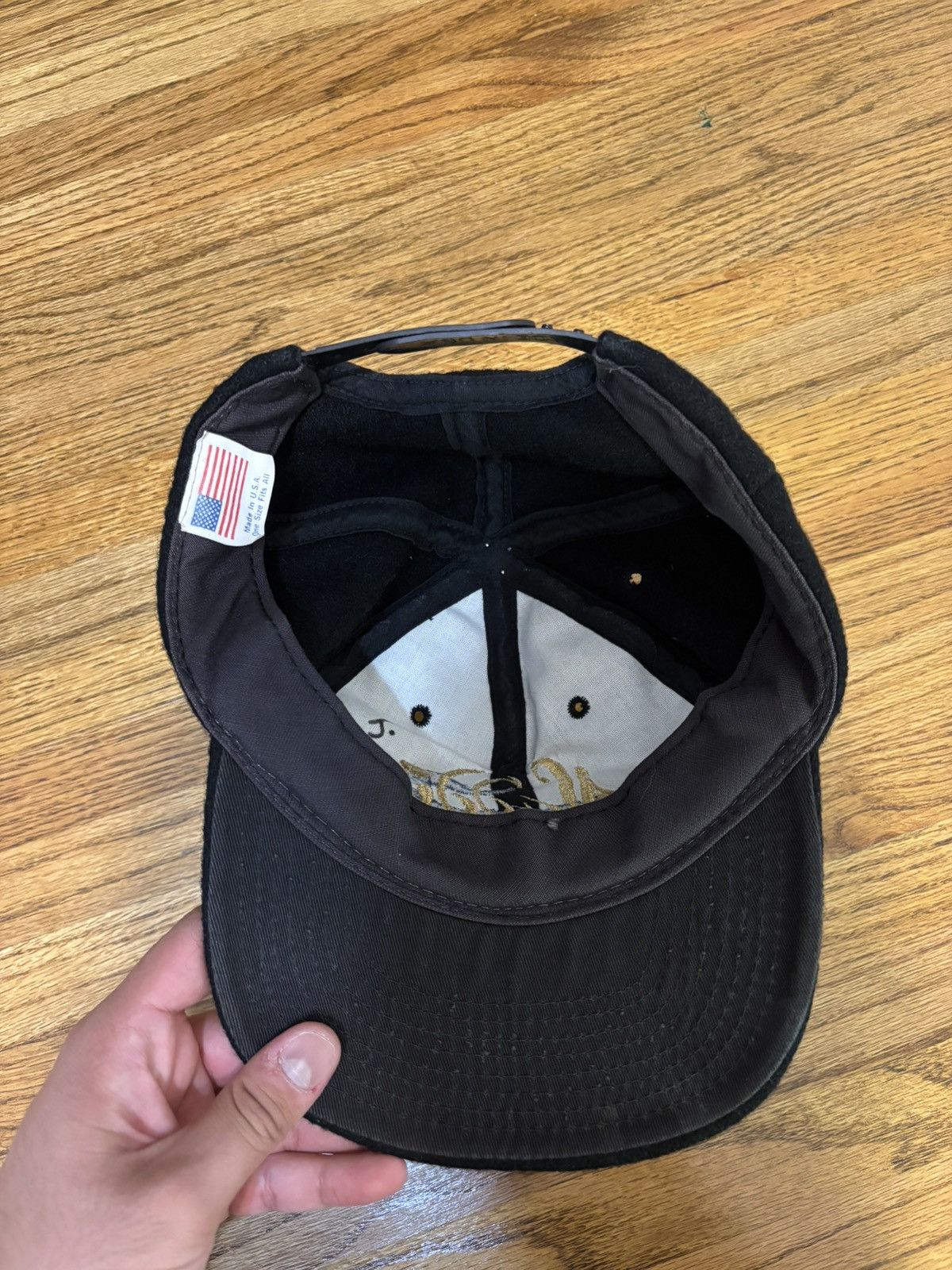 Disney Vintage 90s Disney Aladdin Wool SnapBack Movie Promo Hat Cap Size ONE SIZE - 2 Thumbnail