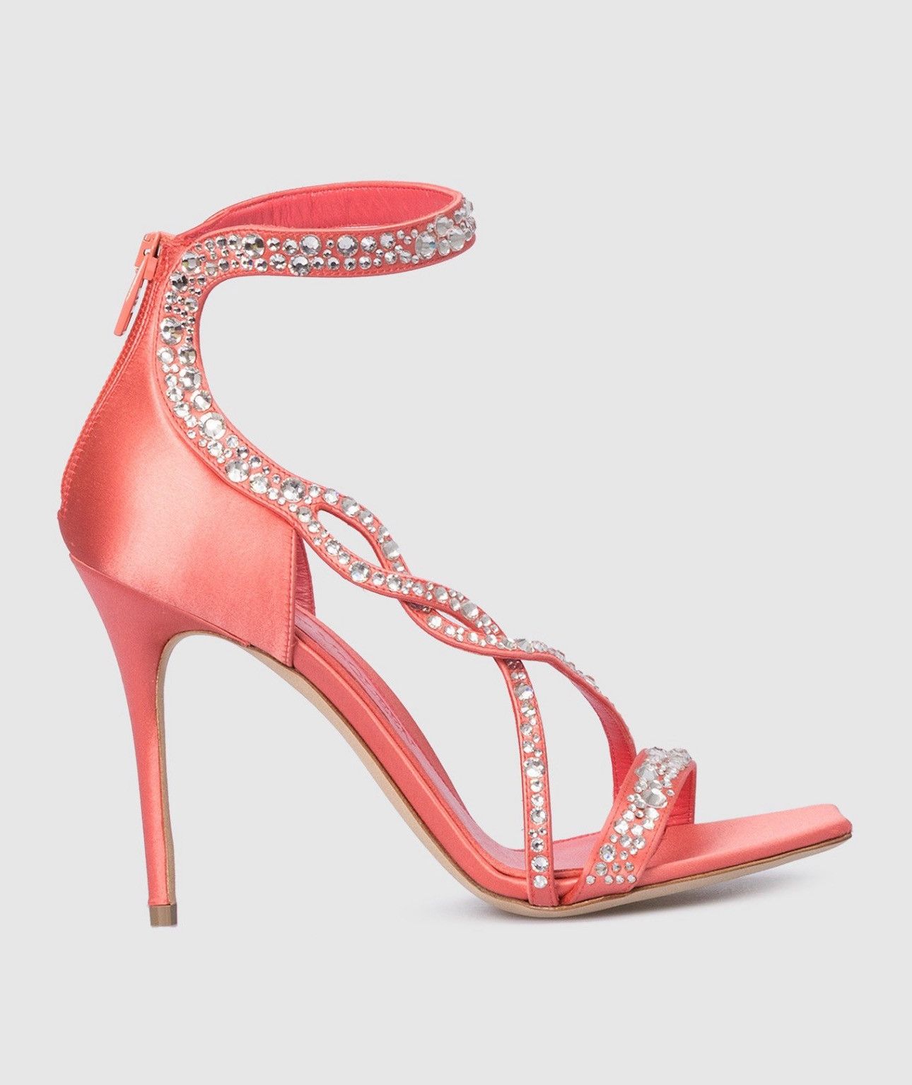 Alexander McQueen Last Alexander McQueen Pink Crystals Heels Size US 9 / IT 39 - 1 Thumbnail