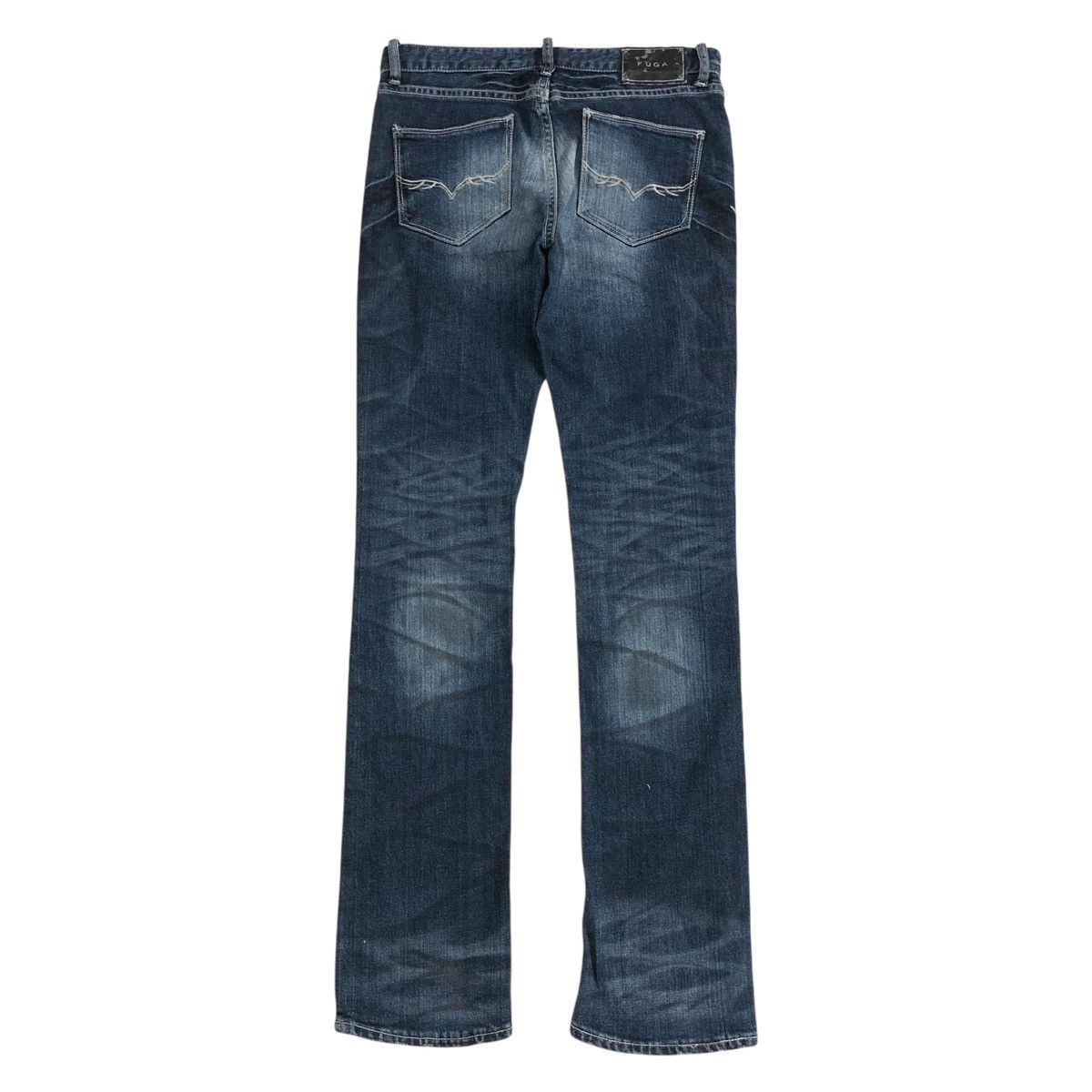 GOSTAR DE FUGA × If Six Was Nine × Le Grande Bleu (L.G.B.) Y2K FUGA Whiskered Faded Punk Lgb Style Skinny Jeans Size US 30 / EU 46 - 14 Thumbnail