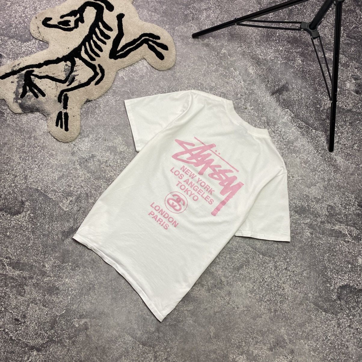 Stussy Mens Stussy Big Logo Luxury designer y2k opium tee size L Size US L / EU 52-54 / 3 - 1 Thumbnail