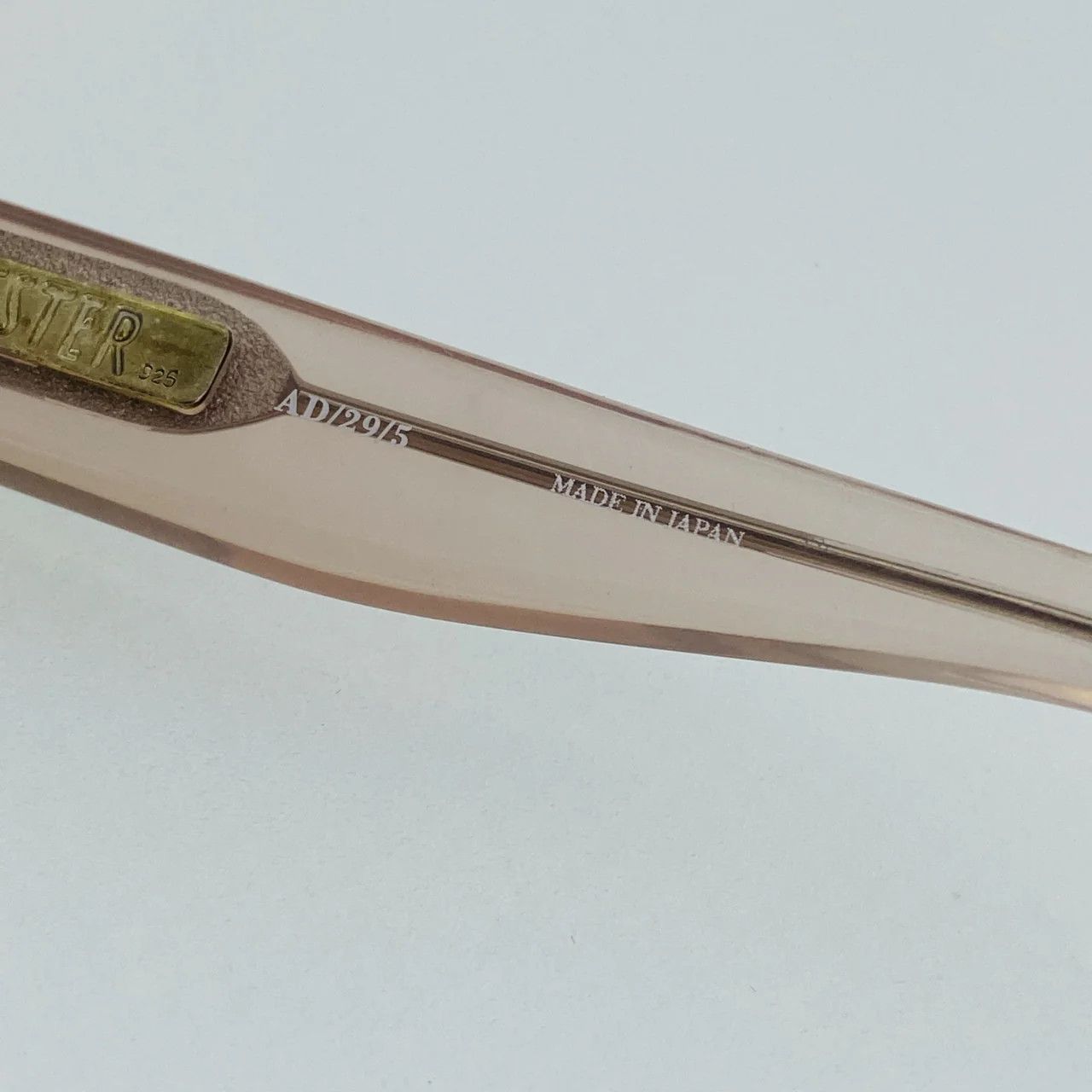 Ann Demeulemeester Ann Demeulemeester Sunglasses Cat Eye Blush Pink and Brown Size ONE SIZE - 5 Thumbnail