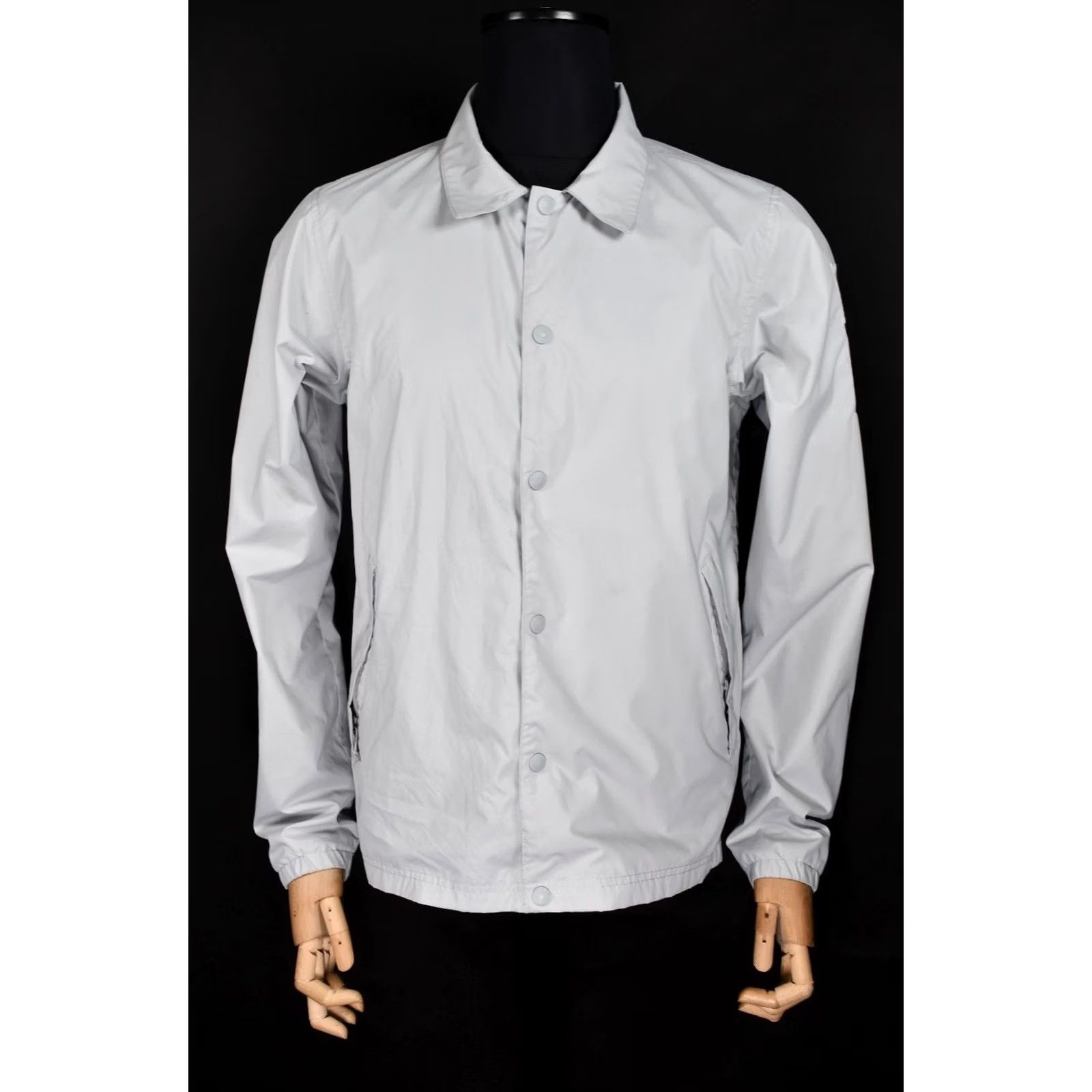 The North Face The North Face The North Face South Korea IC Windwall Coach Jacket Men S Gray Logo Lightweight Regular Size S Jacket Mens Size US S / EU 44-46 / 1 - 7 Thumbnail