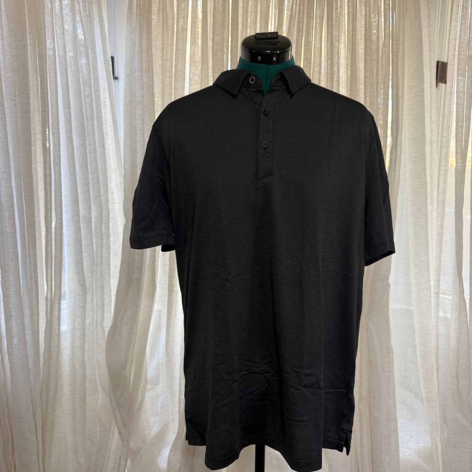 Other Modern Ambition Charcoal Short Sleeve Polo | Sz L Size US L / EU 52-54 / 3 - 2 Thumbnail