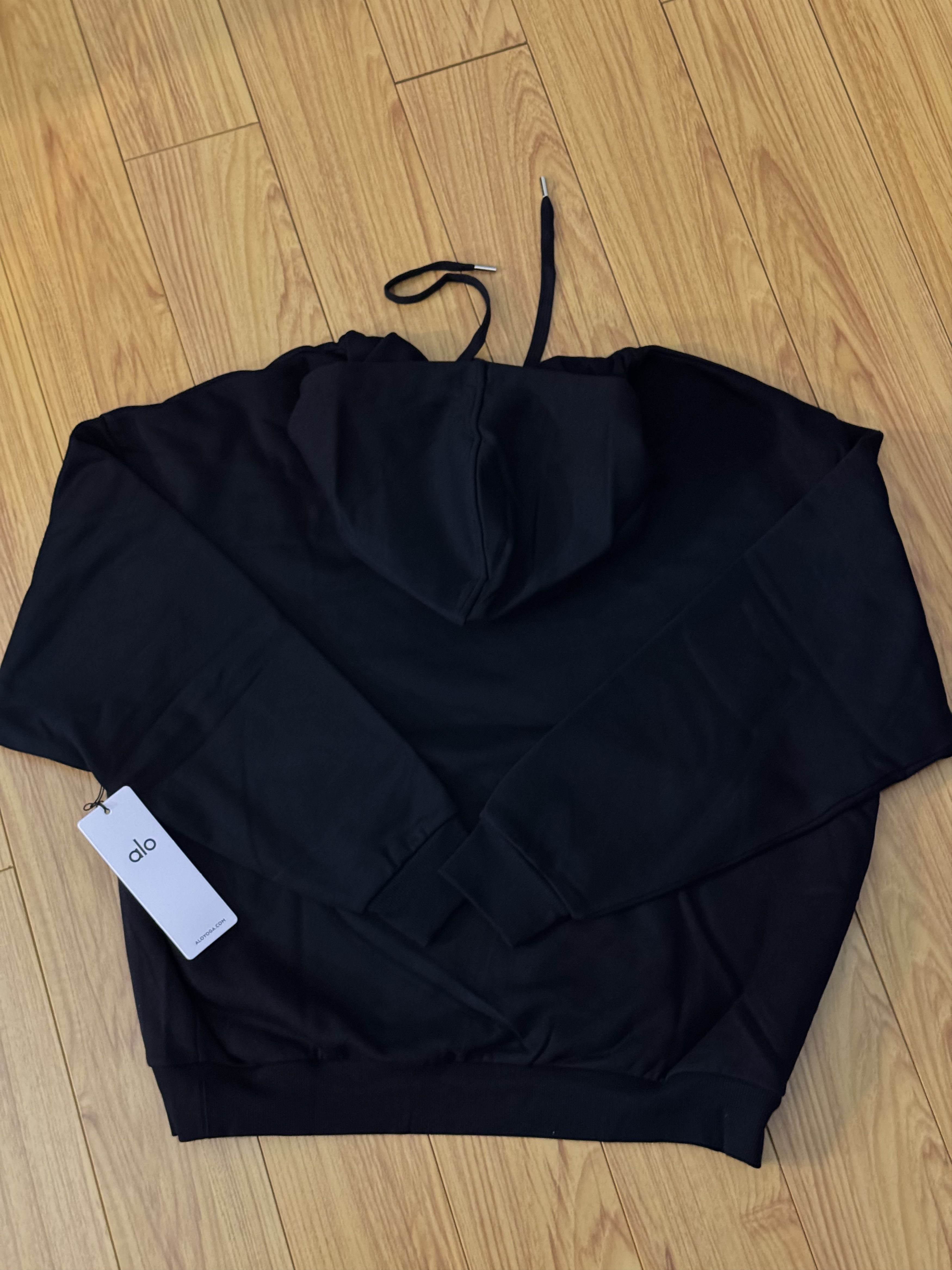 Alo Yoga Alo Yoga Black Hoodie – / BNWT / Premium Quality Size M / US 6-8 / IT 42-44 - 2 Thumbnail