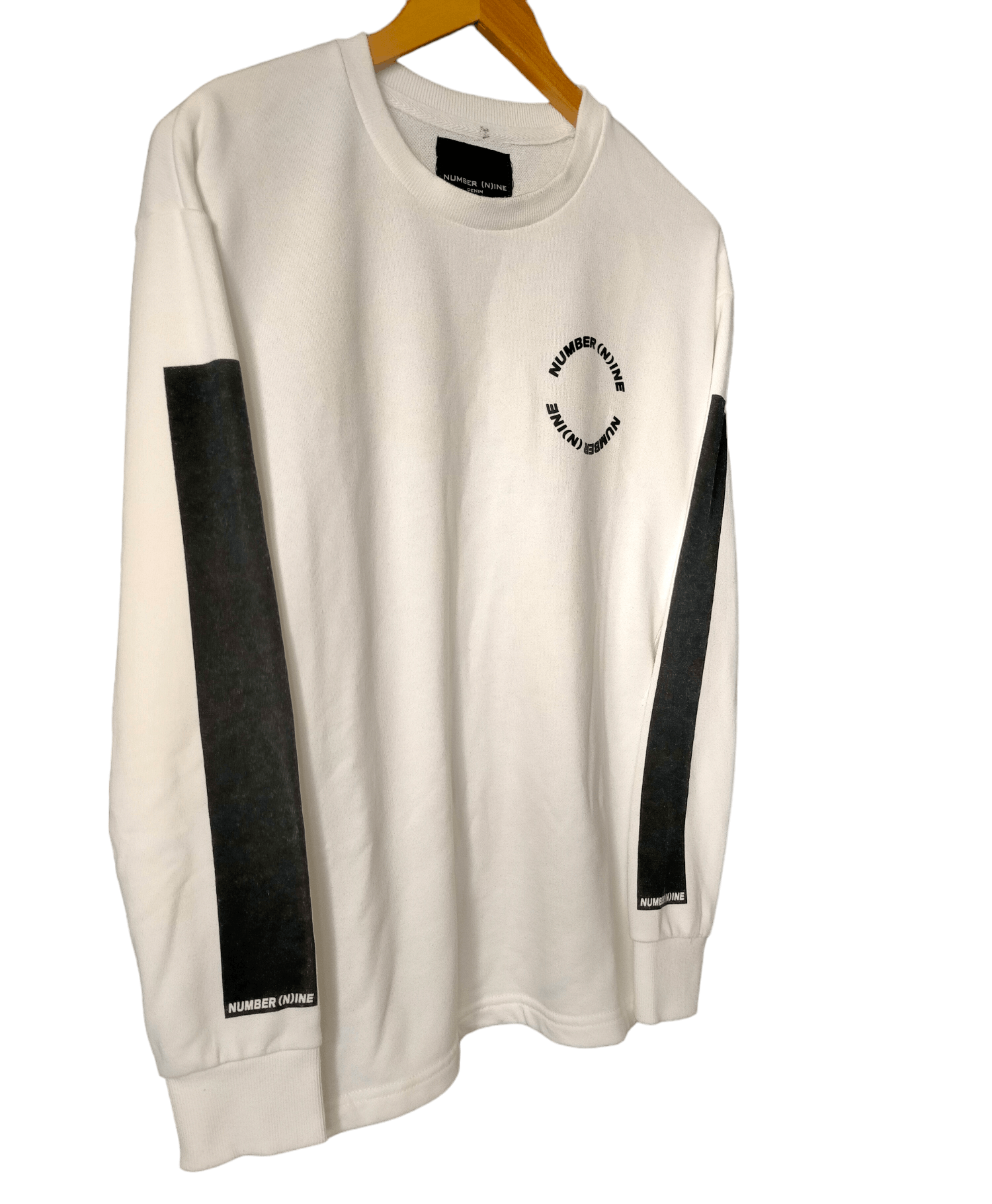 Number (N)ine Number(N)ine Crewneck Sweatshirt Spell Out Logo tee Size US M / EU 48-50 / 2 - 2 Thumbnail