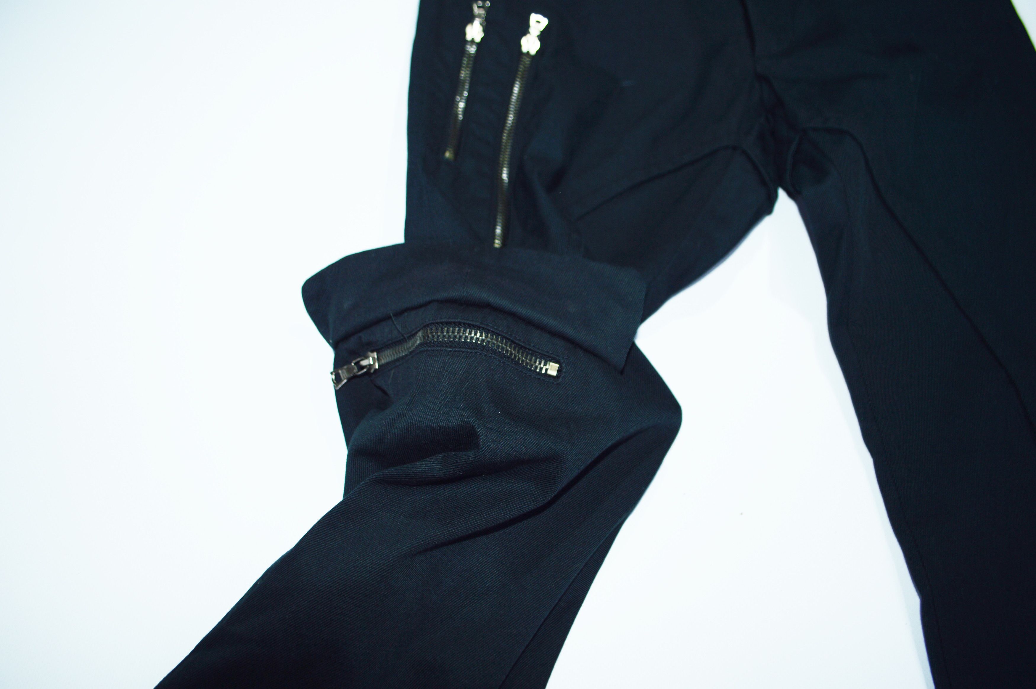 Gazzarrini Gazzarrini Uomo Black Cotton Cargo Pants Size 46 W30 L30 Size US 30 / EU 46 - 5 Thumbnail