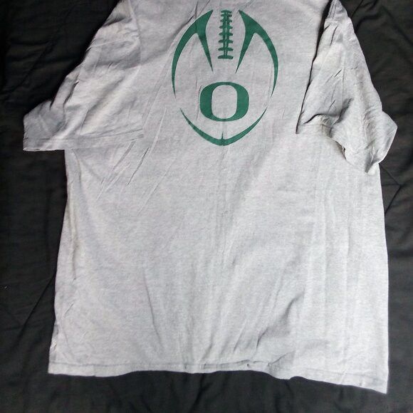Nike Vintage Nike Oregon Ducks Football Mid Swoosh T-Shirt Size US XL / EU 56 / 4 - 7 Thumbnail