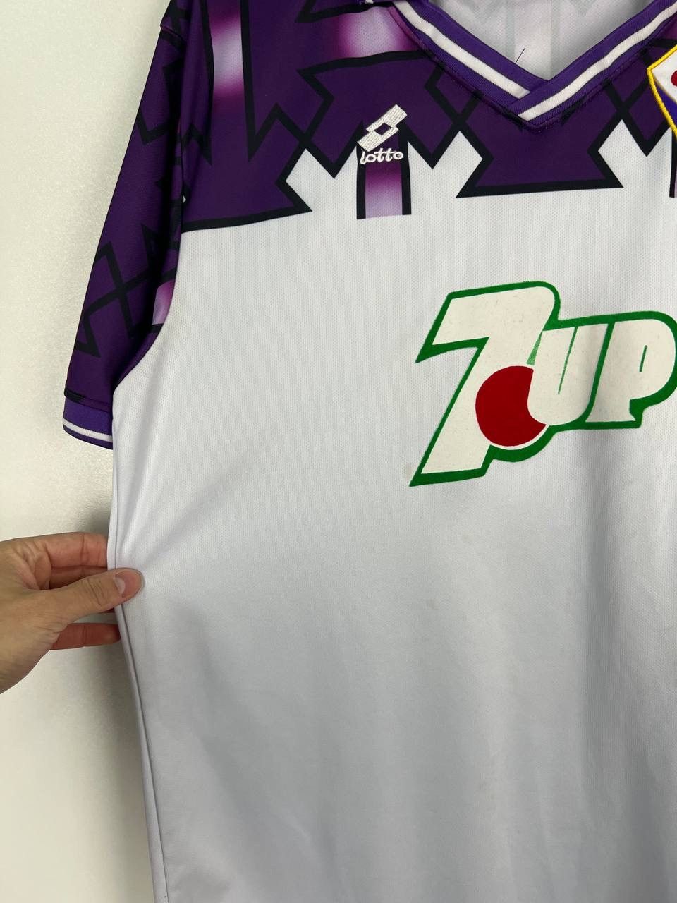 Vintage Fiorentina Lotto vintage retro t-shirts size L Size US L / EU 52-54 / 3 - 3 Thumbnail
