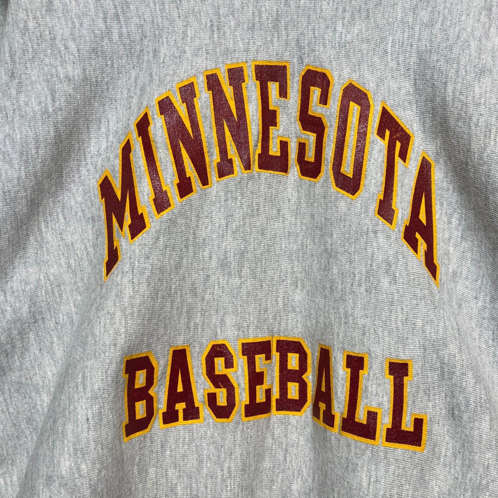 Champion × Vintage 80s Minnesota Champion Reverse Weave Warmup Sweatshirt 2XL Size US 40 / EU 56 - 6 Thumbnail