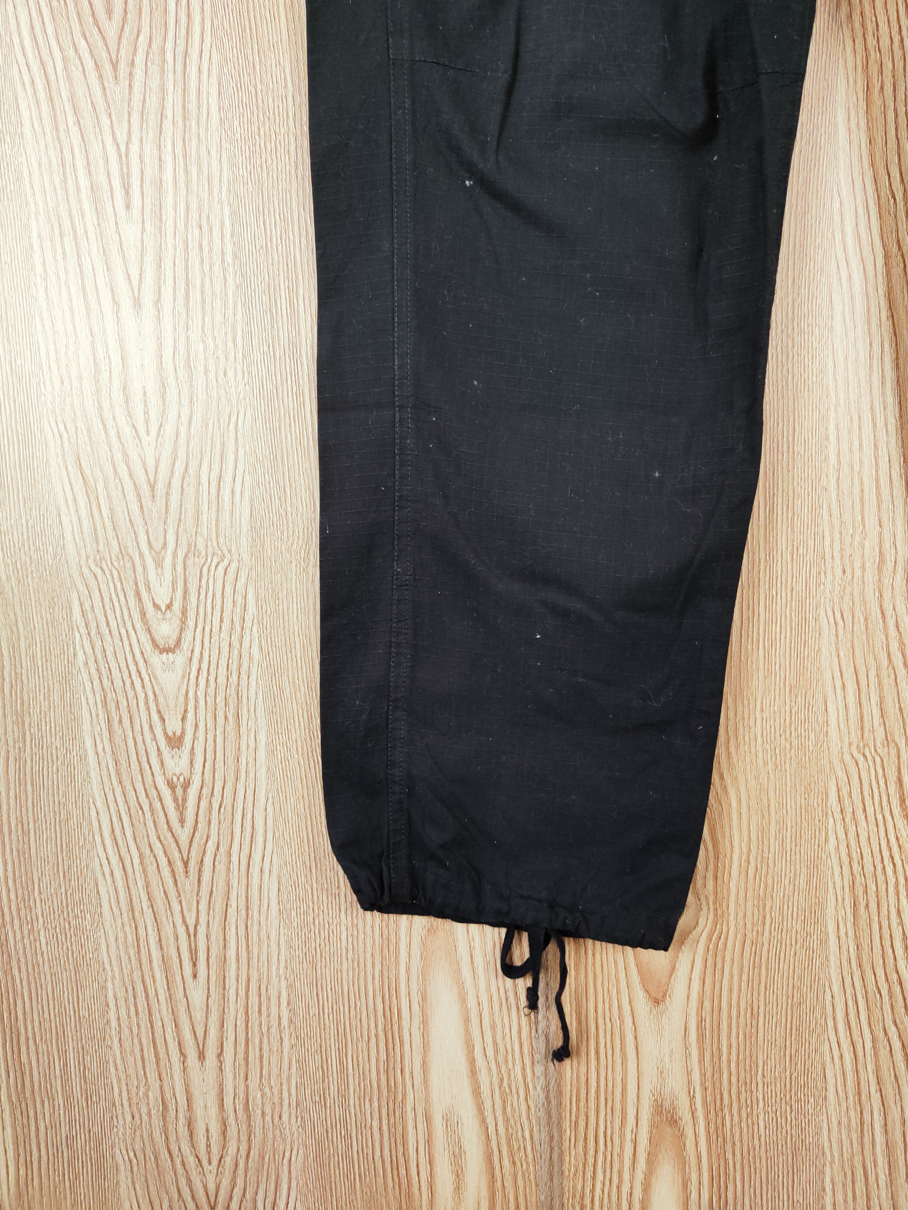 Japanese Brand ROXD Black Multipocket Tactical Cargo Pants #W243 Size US 30 / EU 46 - 4 Thumbnail
