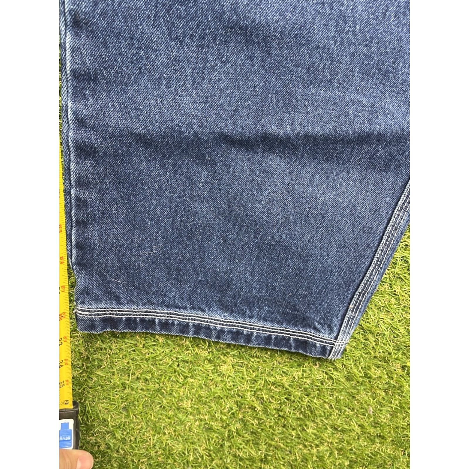 Vintage VINTAGE Musso Jeans Men 44x32 Baggy Wide-Leg Denim 5-Pocket Grunge NWT Retro Workwear Blue Cotton Musso Mens Jeans 90s Style Size US 44 / EU 60 - 5 Thumbnail