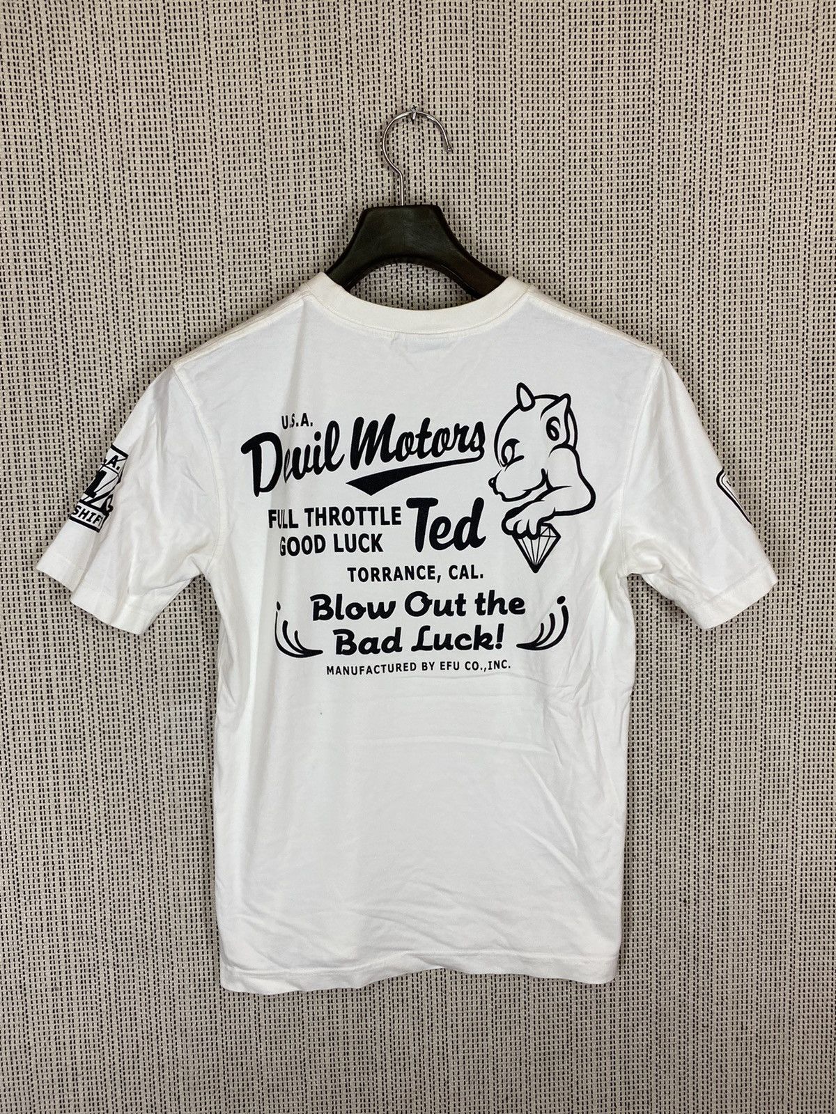 Buzz Rickson's × Tedman × Toyo Enterprises 🔥TEDMAN USA DEVIL MOTORS TSHIRT BY TOYO ENTERPRISE Size US S / EU 44-46 / 1 - 1 Thumbnail