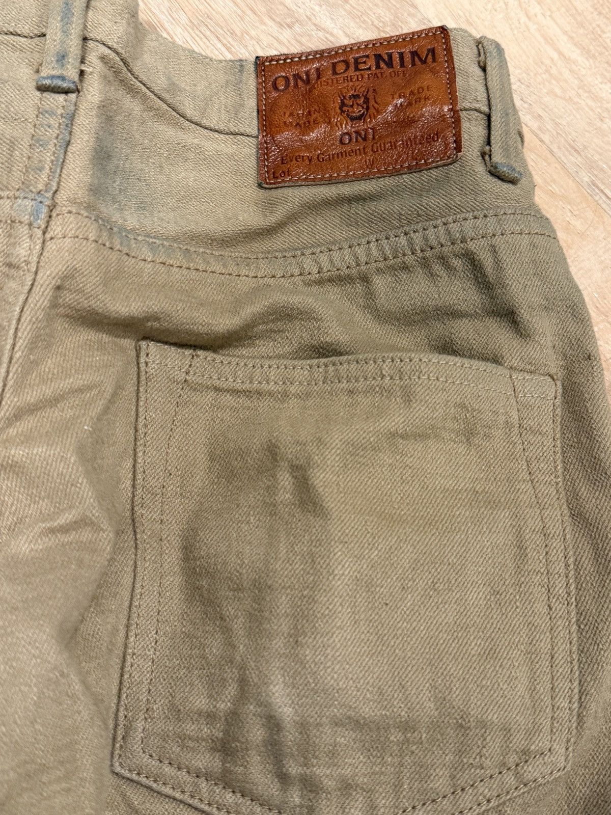 Oni Oni Denim Beige Selvedge Denim sz 28 Size US 28 / EU 44 - 3 Thumbnail
