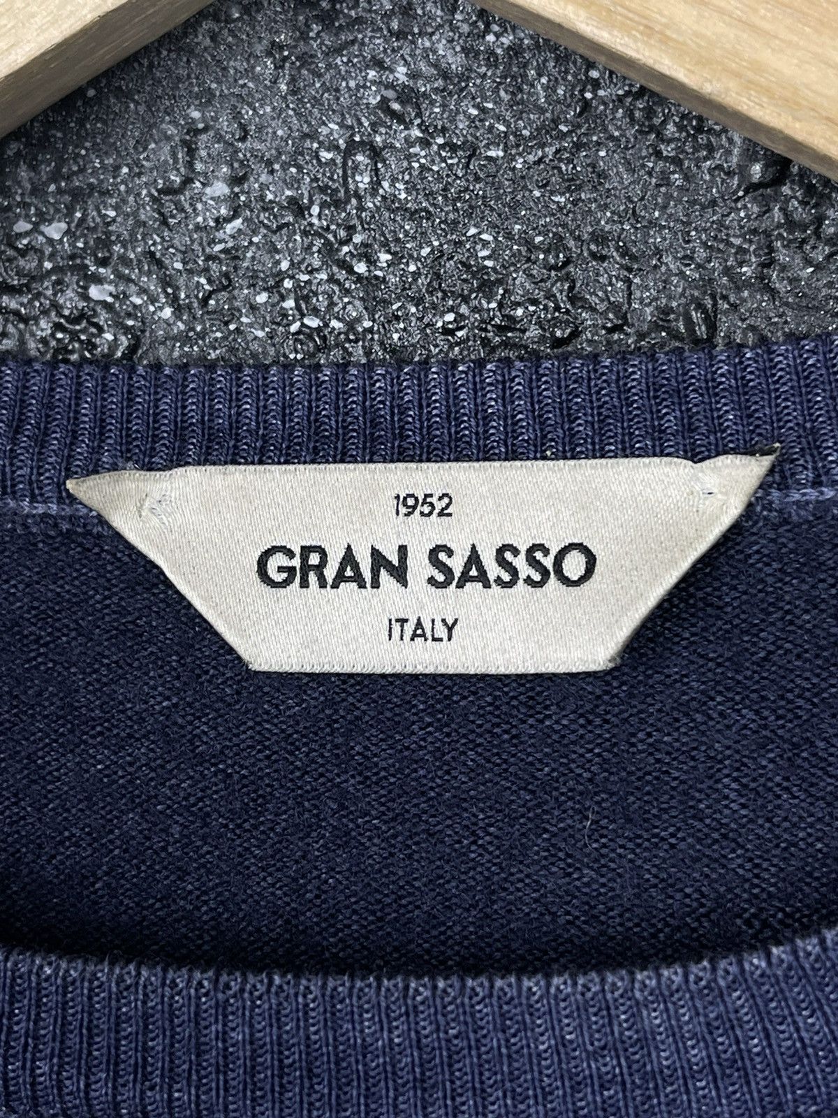 Gran Sasso Gran Sasso Wool Crew Neck Pullover Sweater Men’s Size 50 Size US S / EU 44-46 / 1 - 9 Thumbnail