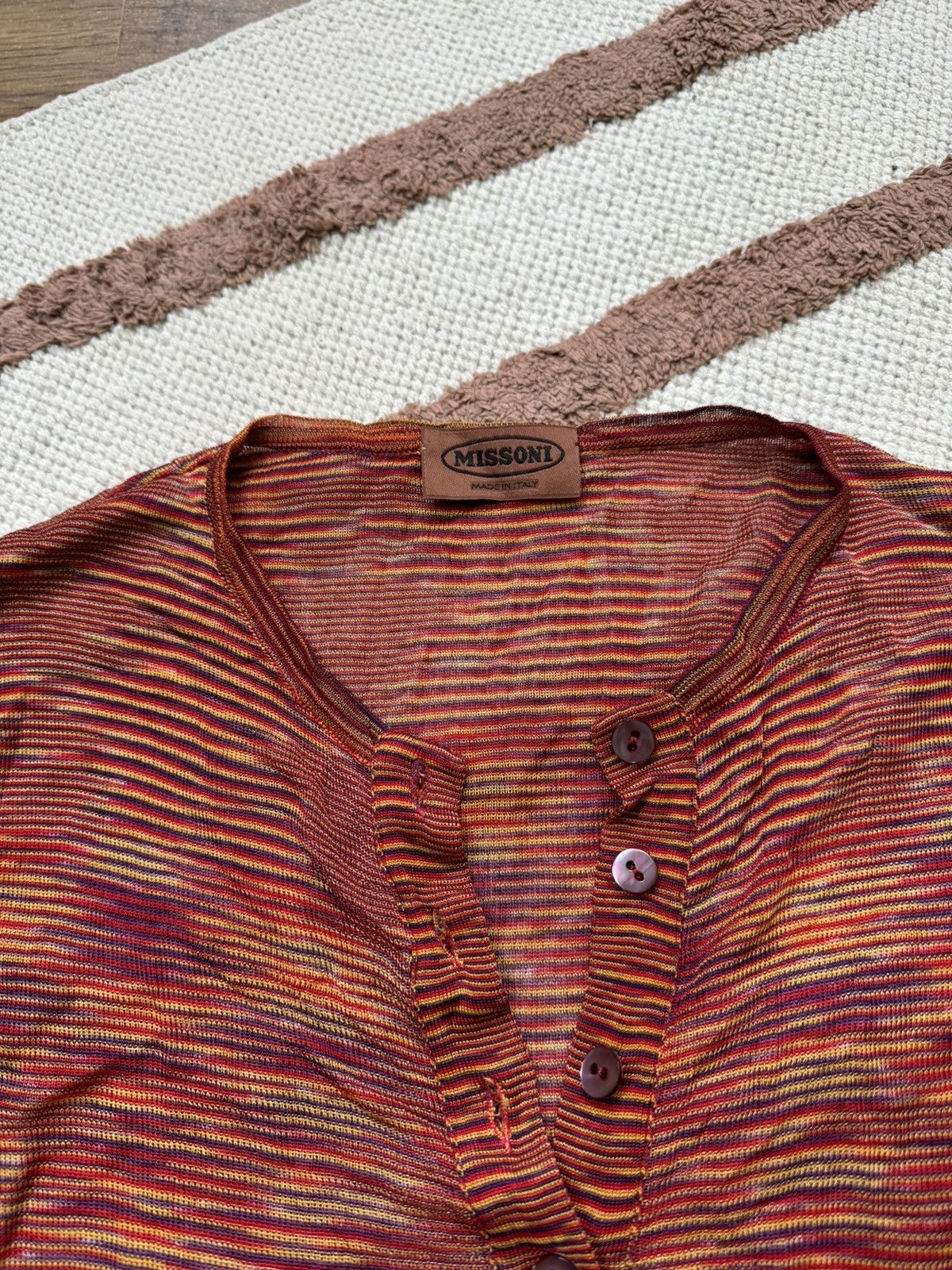 Missoni VINTAGE MISSONI STRETCHING LONG SLEEVE Size US S / EU 44-46 / 1 - 2 Thumbnail