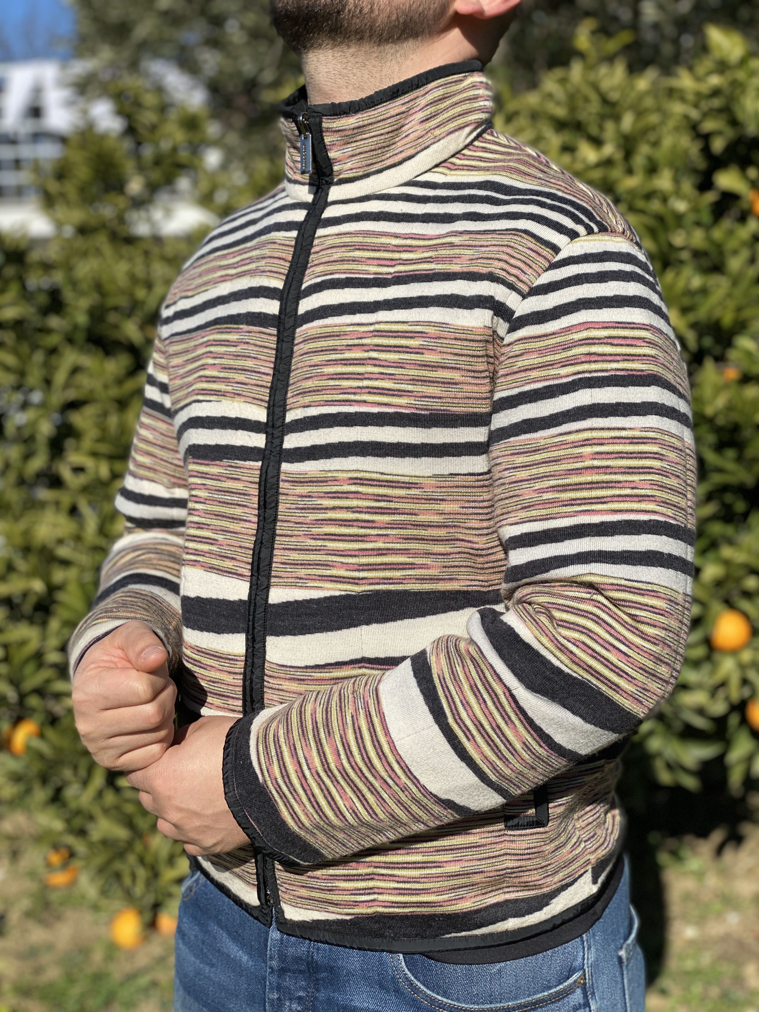 Missoni Missoni Reversible Double Sided Bomber Hooded Size 50 M Size US M / EU 48-50 / 2 - 1 Thumbnail