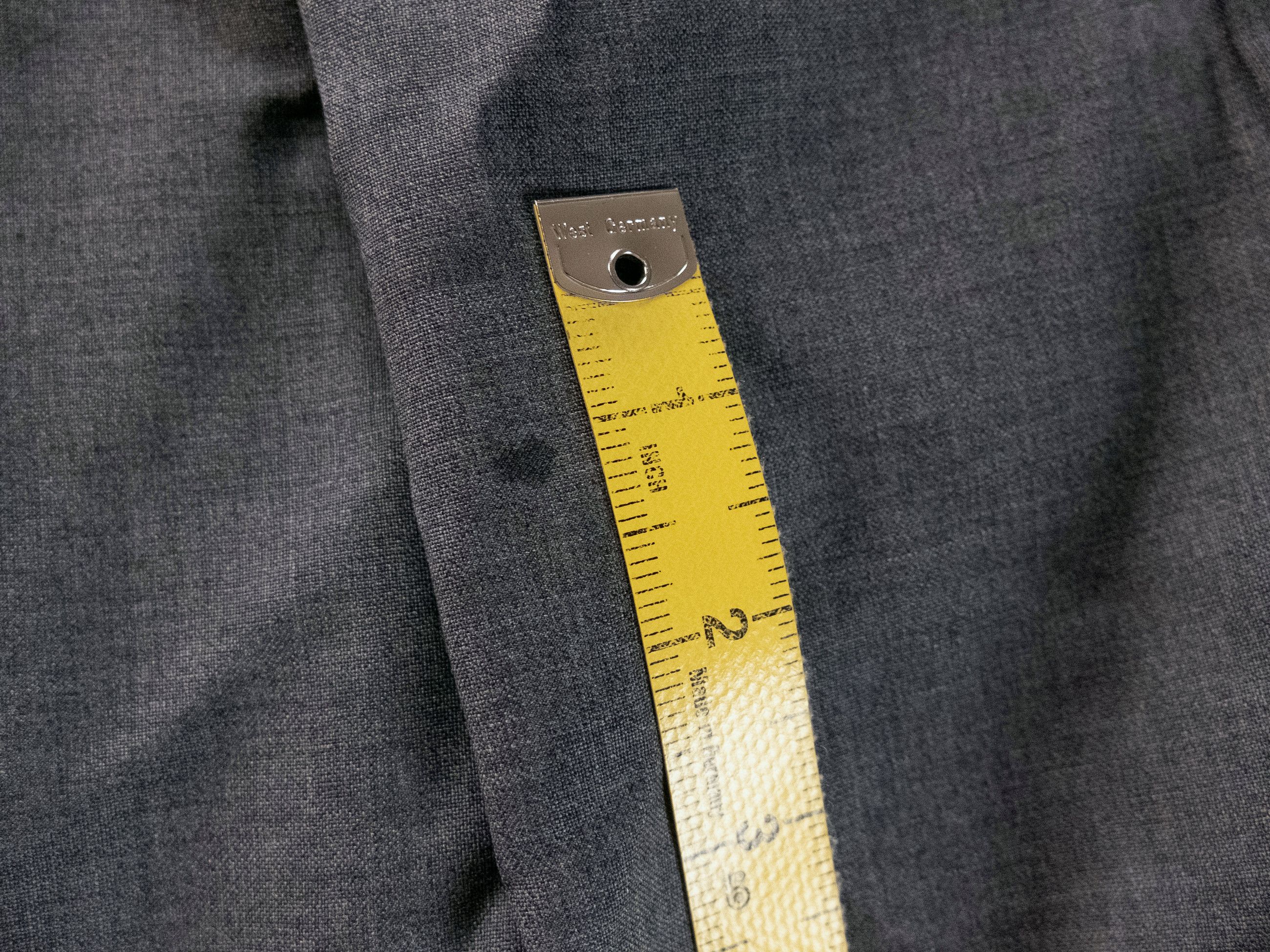 Caruso CARUSO gray wool dress pants trousers with defect 42 / 58 Size US 42 / EU 58 - 4 Thumbnail