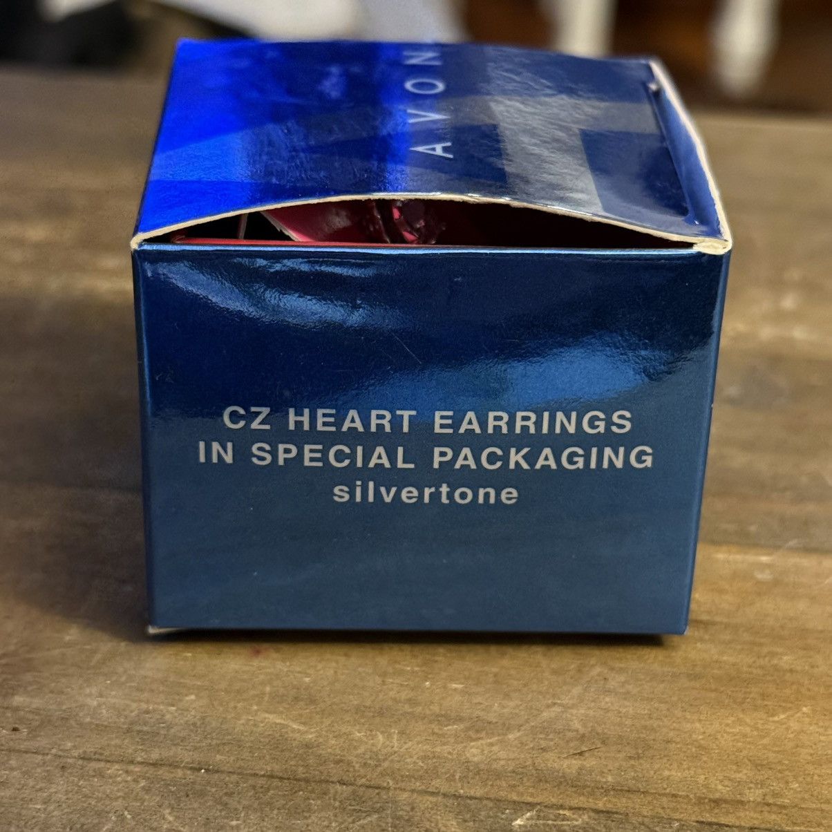 Other Vintage Avon CZ heart stud earrings Size ONE SIZE - 2 Thumbnail