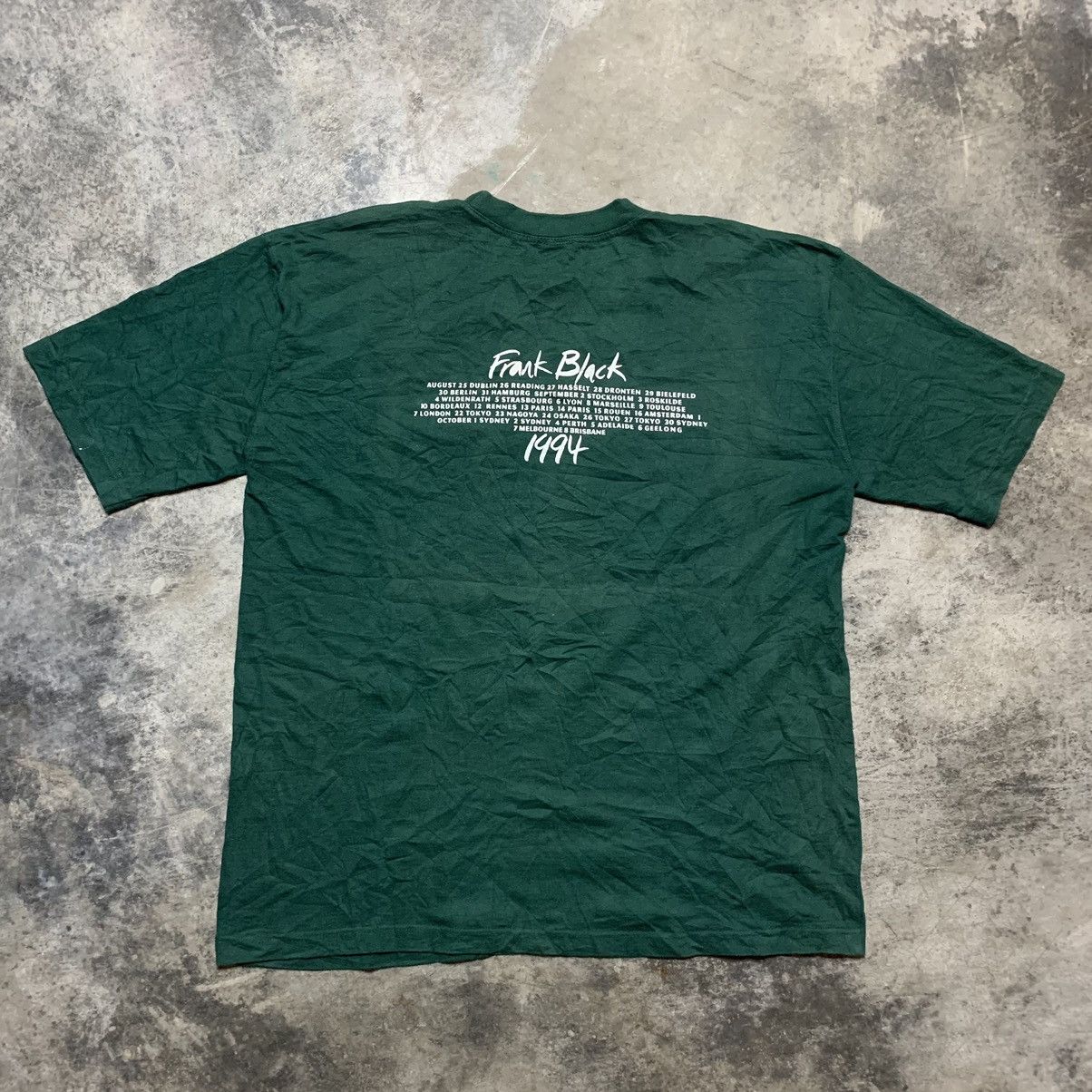 Band Tees × Vintage Vintage Frank Black Tour Band Tee Size US XL / EU 56 / 4 - 2 Thumbnail