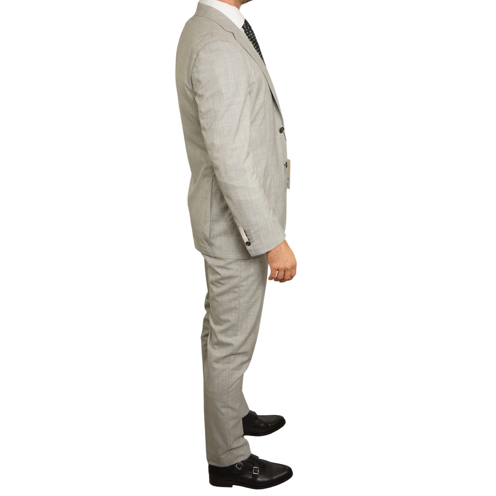 Suitsupply Men Suitsupply Suit Wool 120's Havana Patch Half Lined US38 Size 38R - 2 Thumbnail