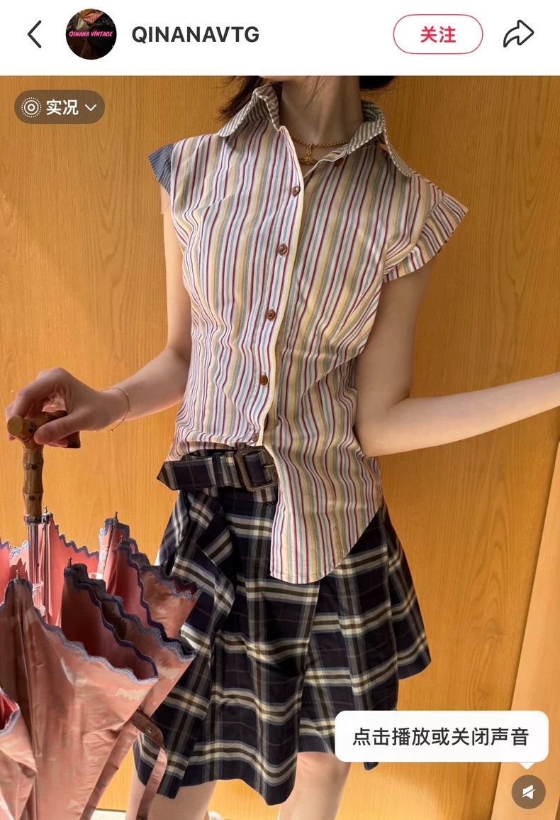 Vivienne Westwood Vivienne Westwood Striped shirt Size L / US 10 / IT 46 - 7 Thumbnail