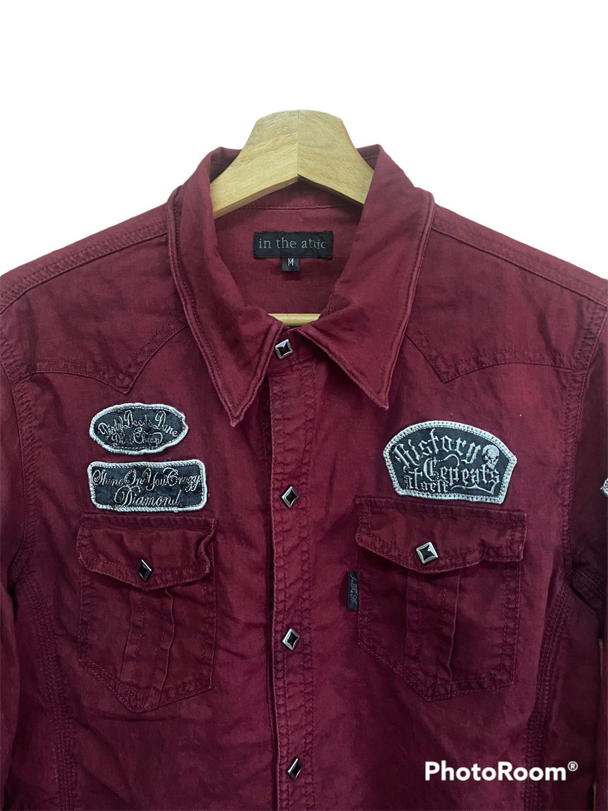 In The Attic × Japanese Brand × Seditionaries Japanese In the Attic Shirt 🔥 Size US M / EU 48-50 / 2 - 2 Thumbnail
