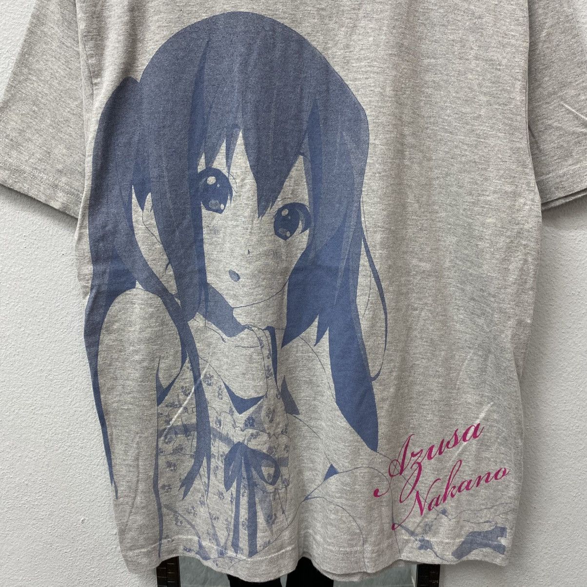 Anime Azusa Nakano K-ON Anime Big Print Cospa Tee Size US L / EU 52-54 / 3 - 2 Thumbnail