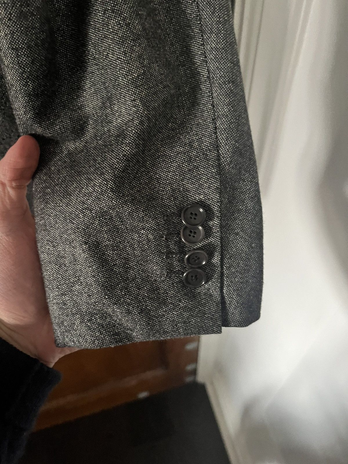 Cesare Attolini Cesare Attolini grey wool double breasted suit size 38r Size 38R - 7 Thumbnail