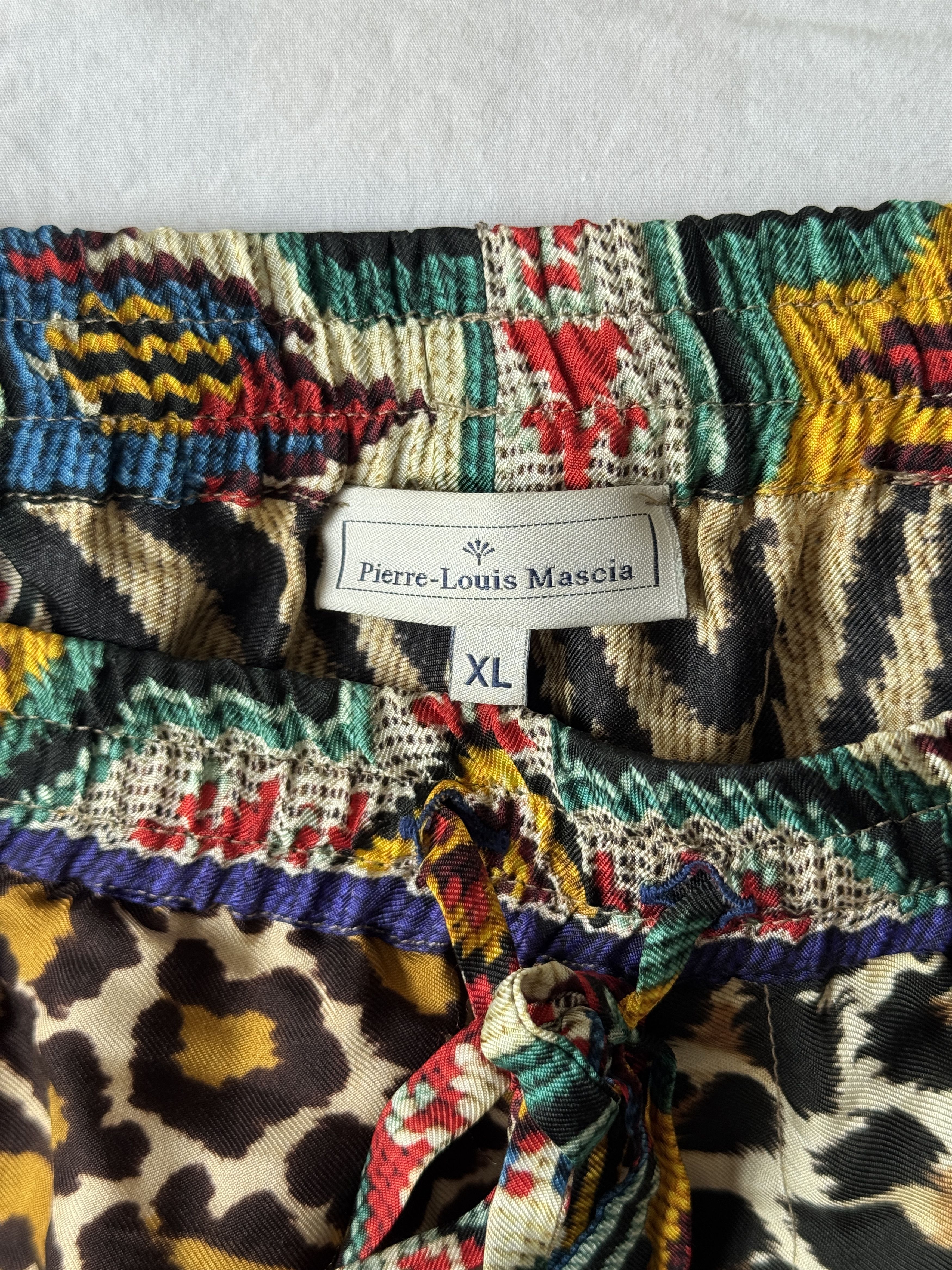 Pierre-Louis Mascia Silk Trousers Size US 34 / EU 50 - 3 Thumbnail