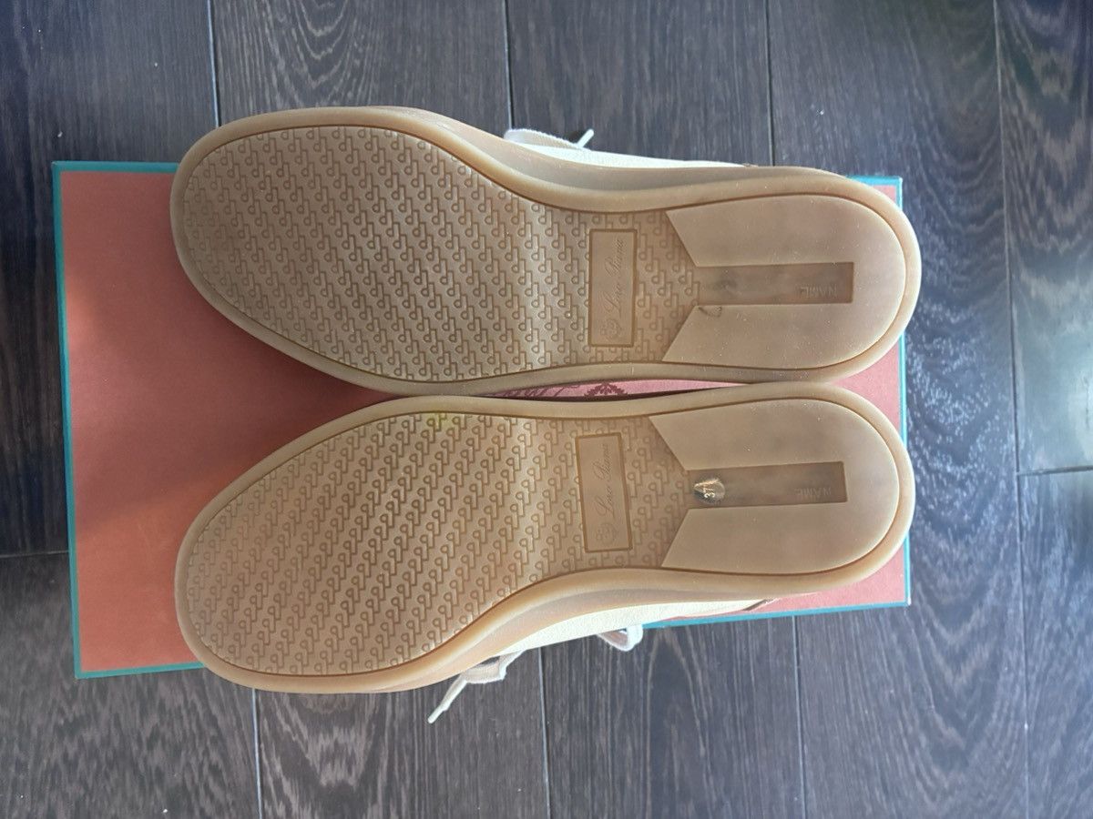 Loro Piana Loro piana white leather tennis walk uk 4.5 eu 37.5 Size US 7.5 / IT 37.5 - 4 Thumbnail