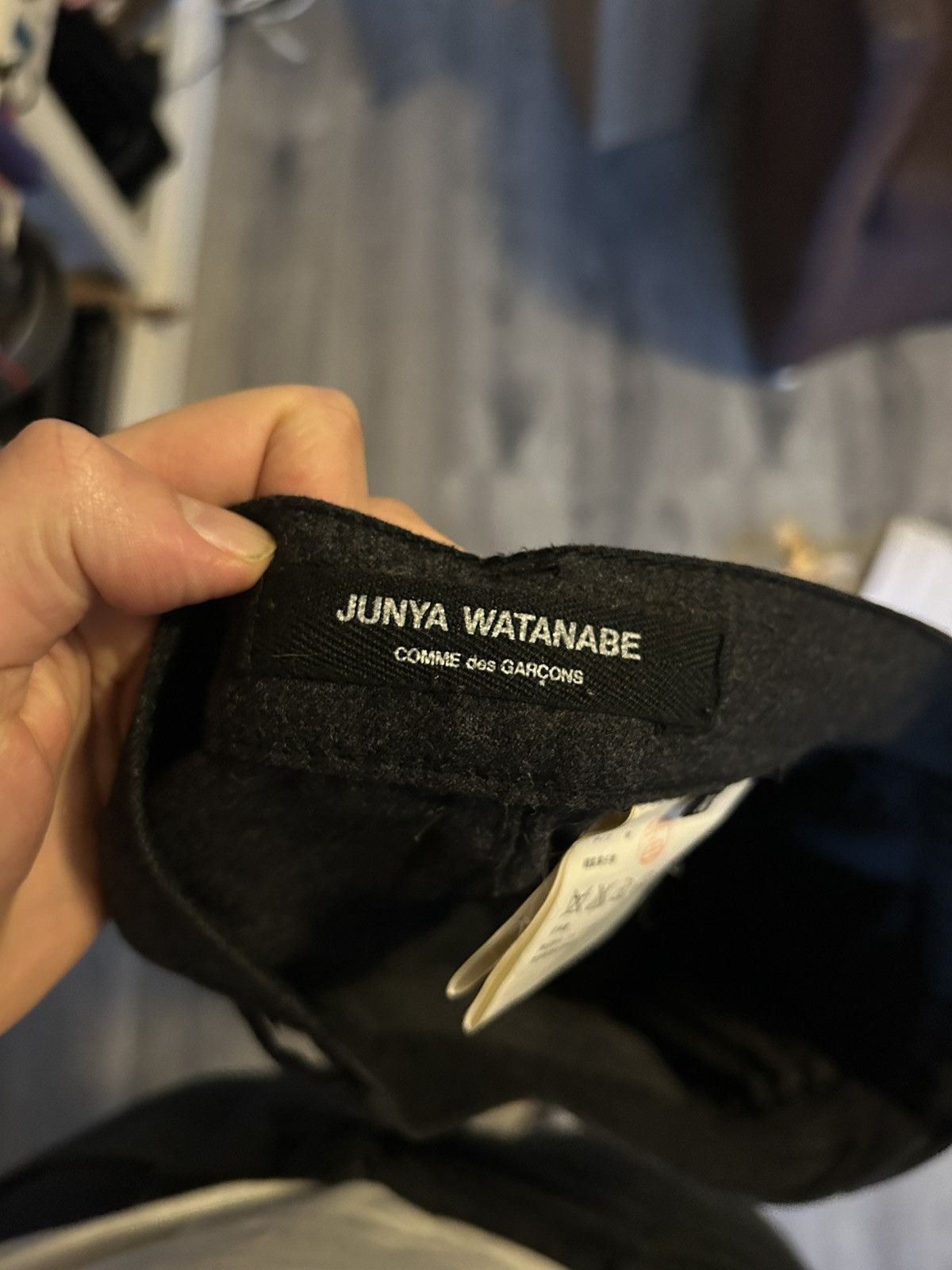 Comme des Garcons Junya Watanabe Wool Straight-Leg Trousers Size US 32 / EU 48 - 9 Thumbnail