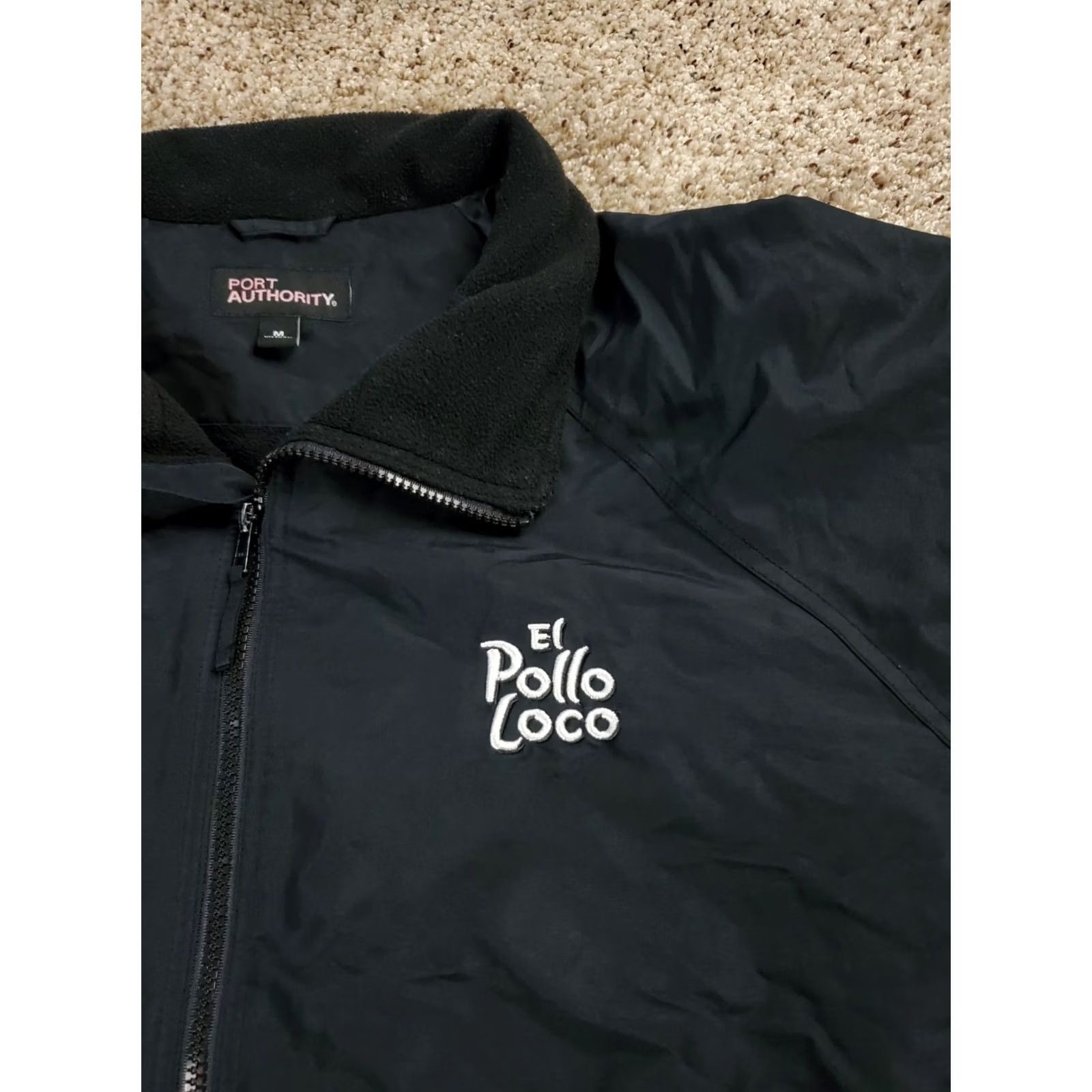 Port Authority Port Authority El Pollo Loco Work Jacket Medium Black Full Zip Long Sleeve Size US M / EU 48-50 / 2 - 4 Thumbnail