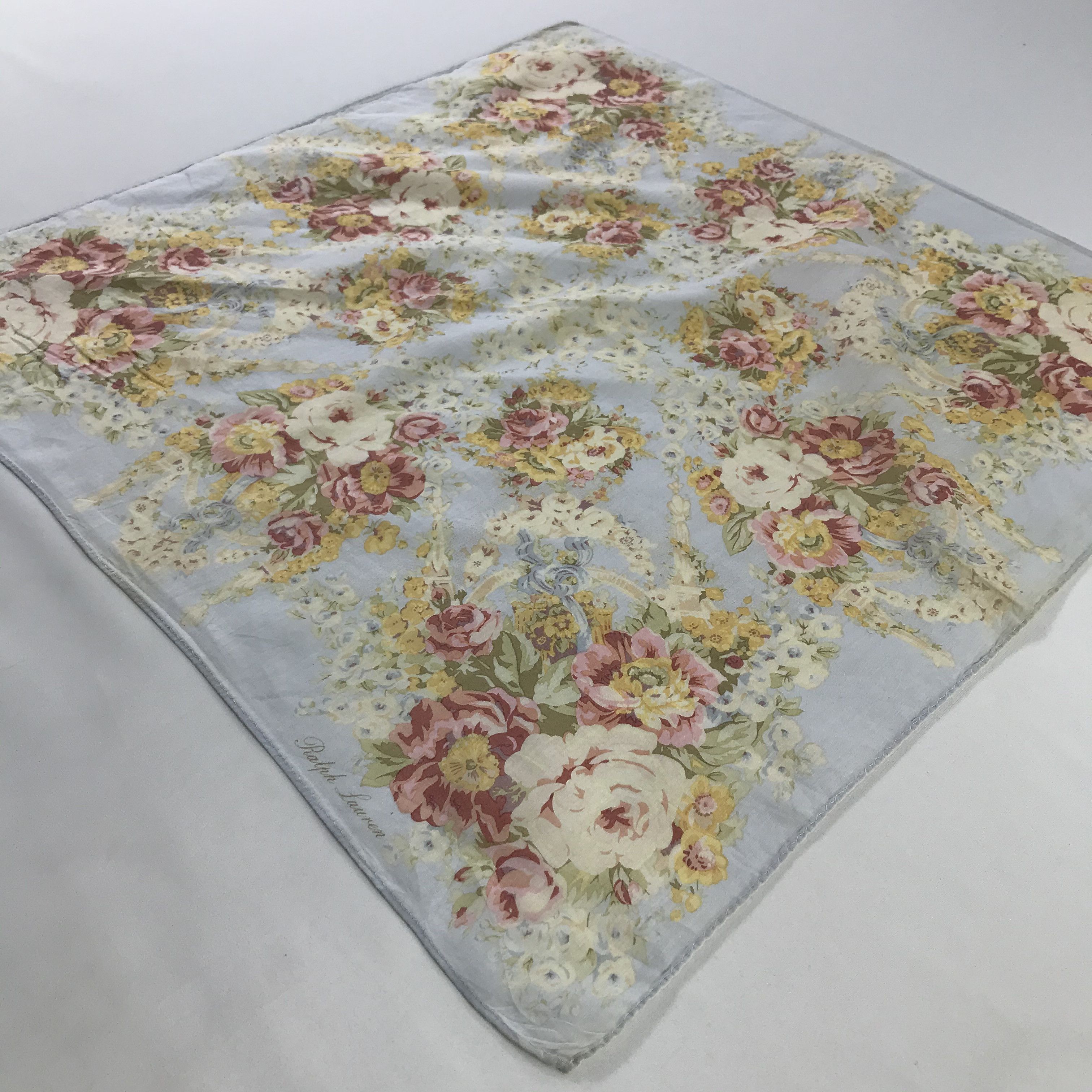 Ralph Lauren × Vintage Ralph Lauren Bandana / Handkerchief / Neckerchief - S472 Size ONE SIZE - 2 Thumbnail