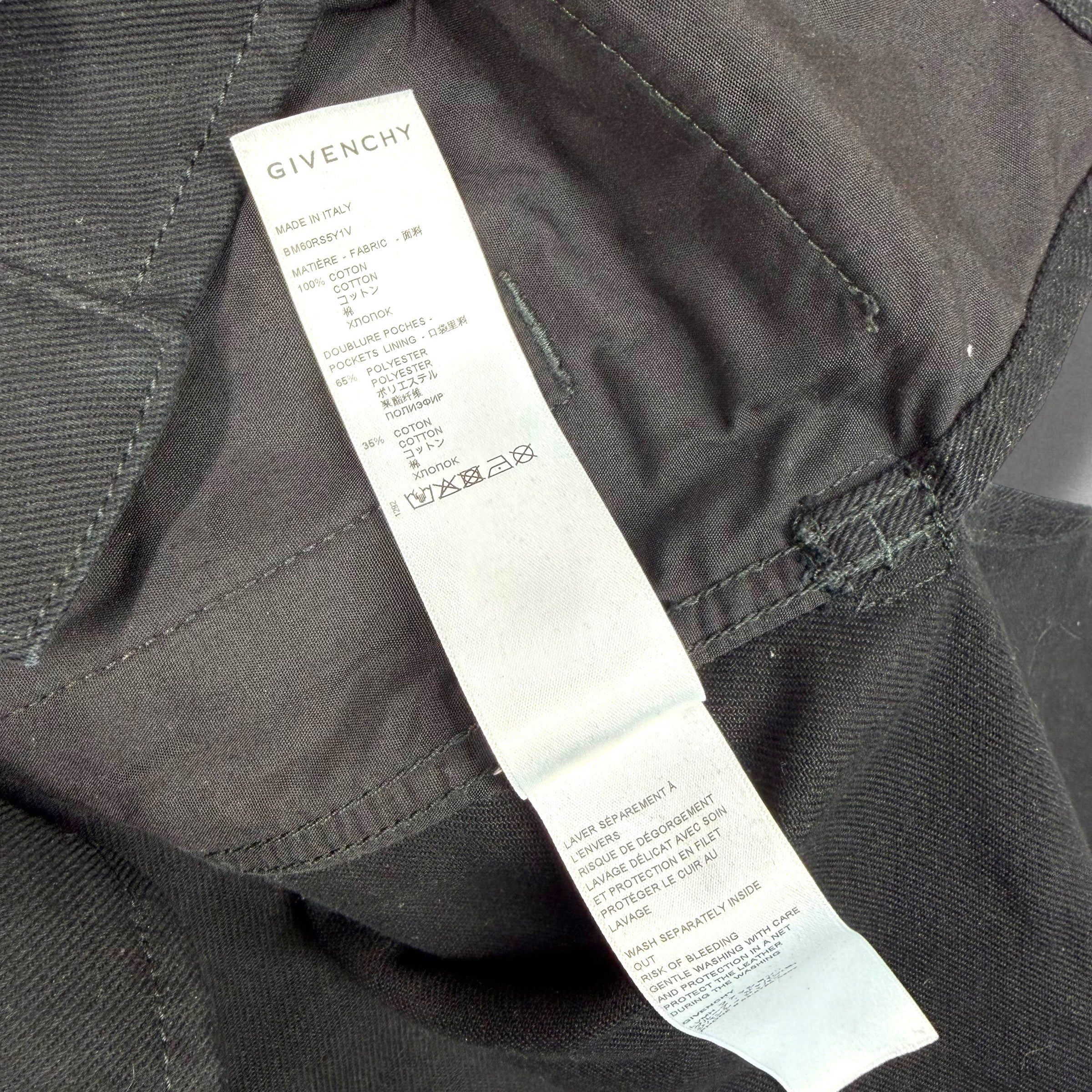 Givenchy Givenchy x Chito Black Graffiti Rottweiler Overshirt XL Size US XL / EU 56 / 4 - 7 Thumbnail