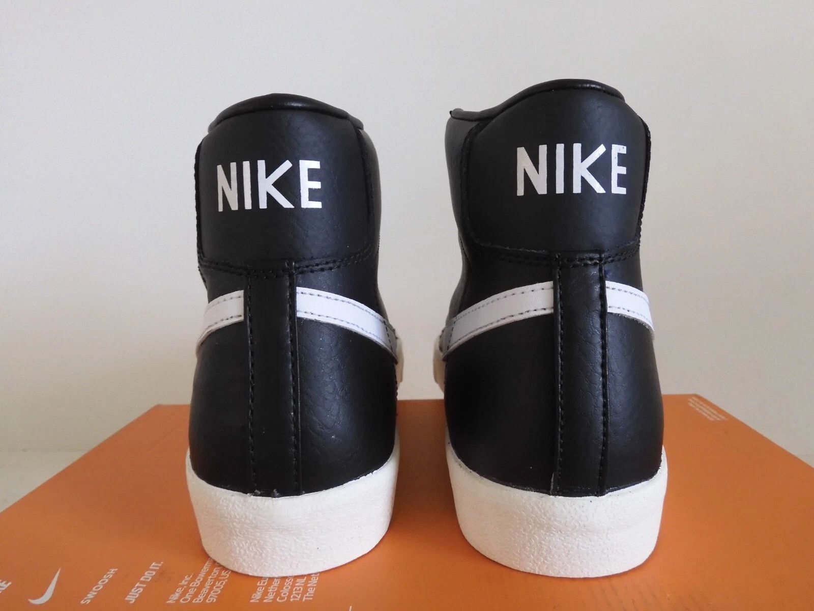 Nike NIKE BLAZER MID '77 VNTG VINTAGE BLACK-WHITE-SAIL SZ 9 Size US 9 / EU 42 - 4 Thumbnail