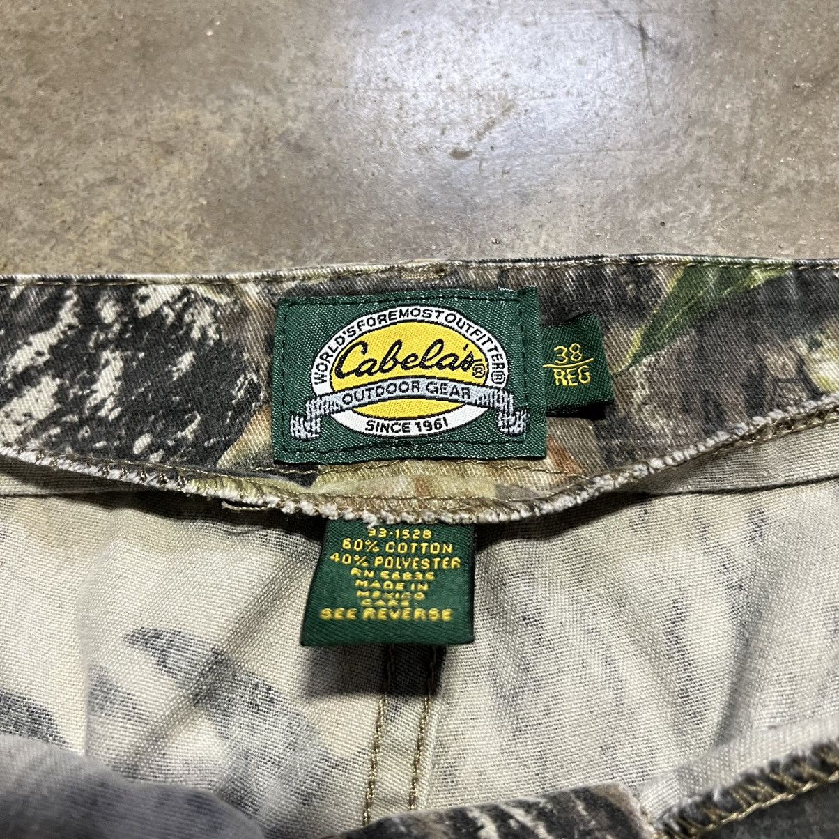 Cabelas Vintage Cabelas Camo Cargo Pants Hunting Woodland Baggy Y2K Size US 38 / EU 54 - 10 Thumbnail