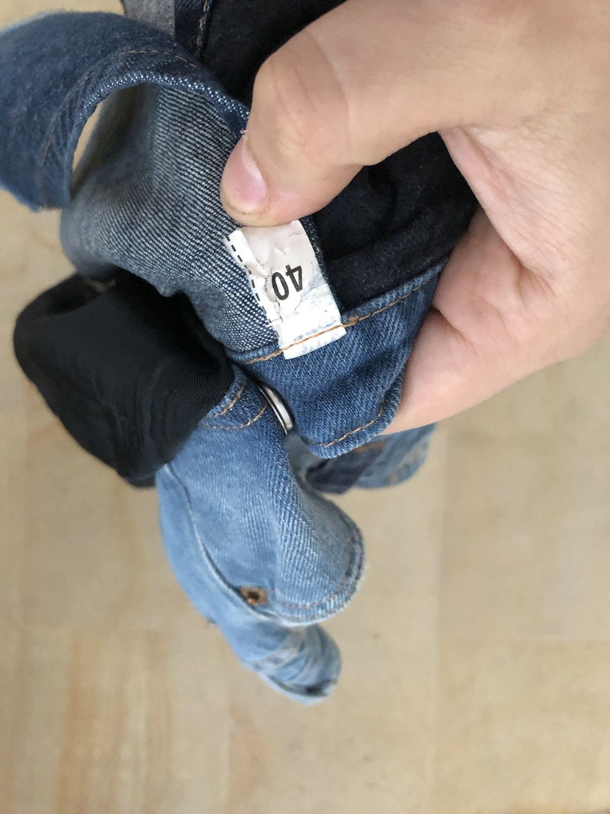 Designer × Japanese Brand × Michiko Koshino RARE MICHIKO KOSHINO DENIM SKIRT Size 27" / US 4 / IT 40 - 5 Thumbnail