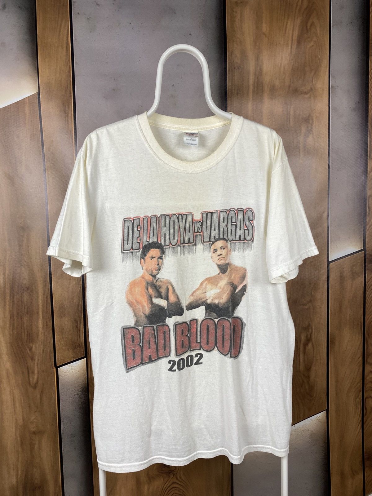 Vintage 🥊Vintage 2002 T-Shirt Bad Blood De La Hoya vs Vargas Tee🥊 Size US L / EU 52-54 / 3 - 1 Thumbnail
