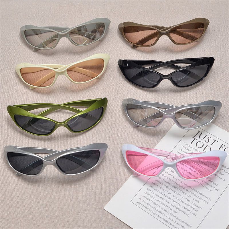 VIBE New Trend Street ins style custom avant-garde sunglasses Size ONE SIZE - 2 Thumbnail