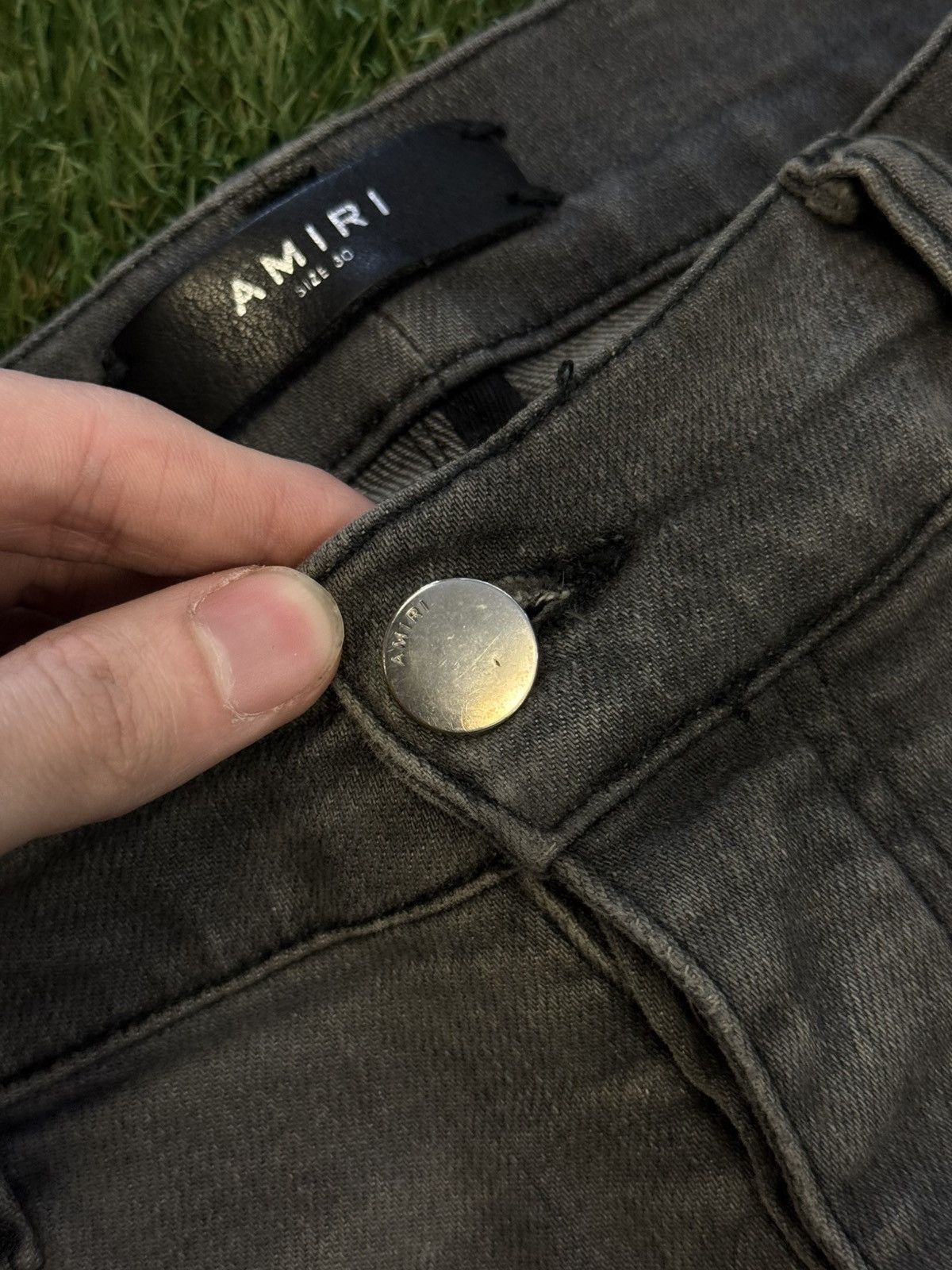 Amiri Amiri Jeans Grey Casual Pants Size 30 Clean 🧼 Size US 30 / EU 46 - 10 Thumbnail