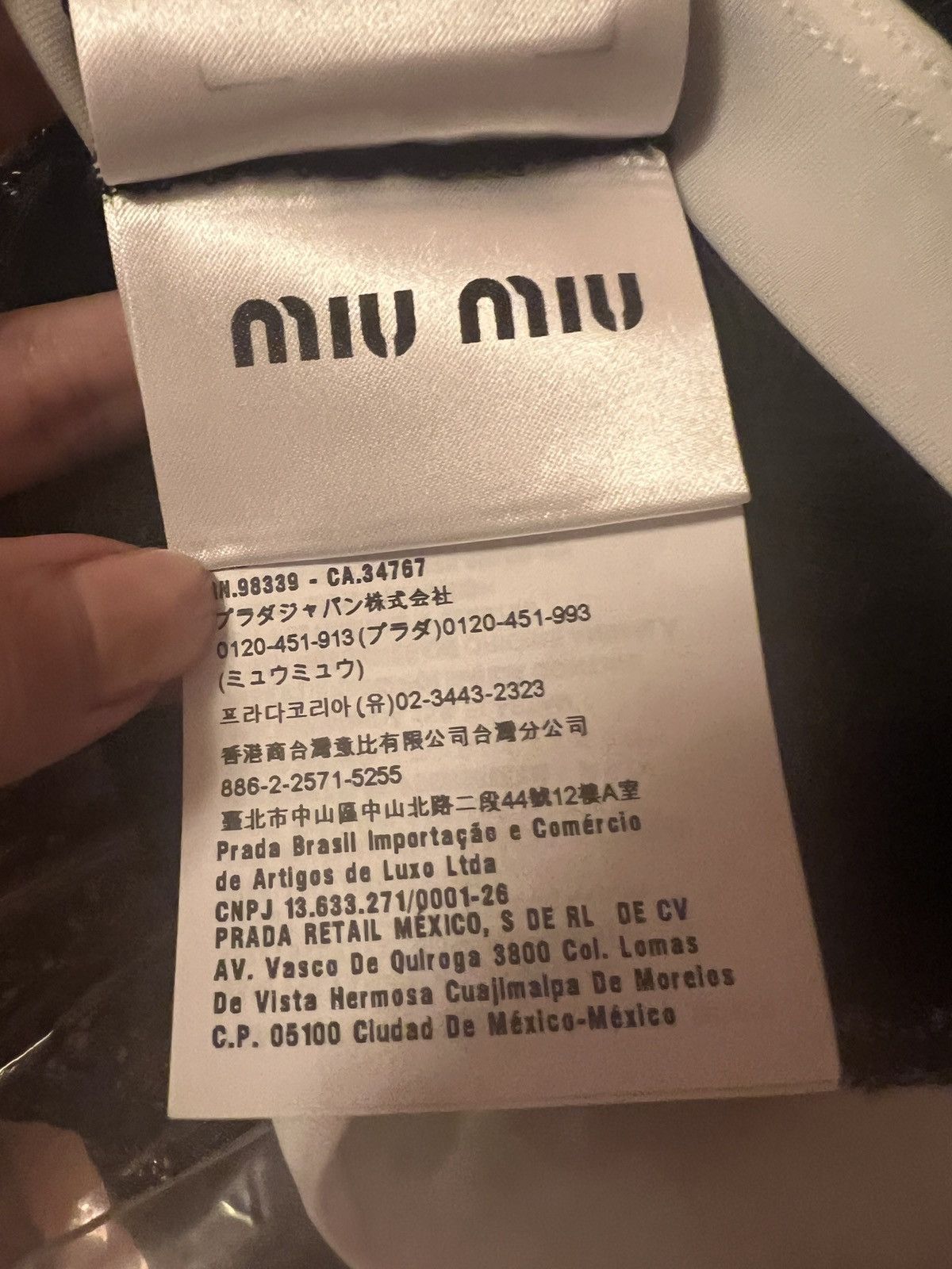 Miu Miu 🔥 Miu Miu logo long sleeeves tee lace cropped top Size M / US 6-8 / IT 42-44 - 11 Thumbnail