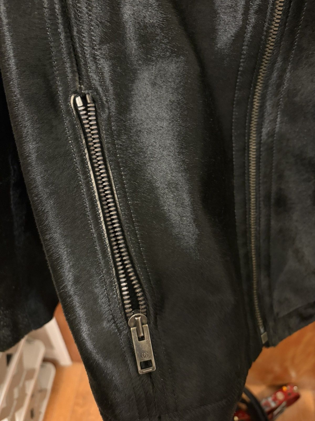 Gucci TOM FORD GUCCI PONY HAIR JACKET Size US M / EU 48-50 / 2 - 7 Thumbnail