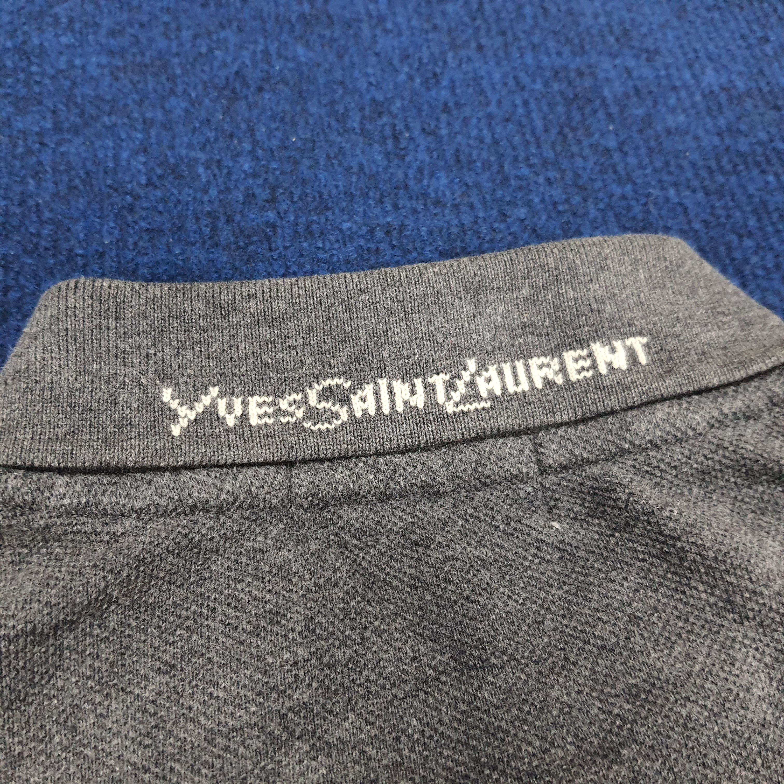 Vintage × Yves Saint Laurent Vintage Yves Saint Laurent YSL Pocket Logo Polo Shirt Size US M / EU 48-50 / 2 - 4 Thumbnail