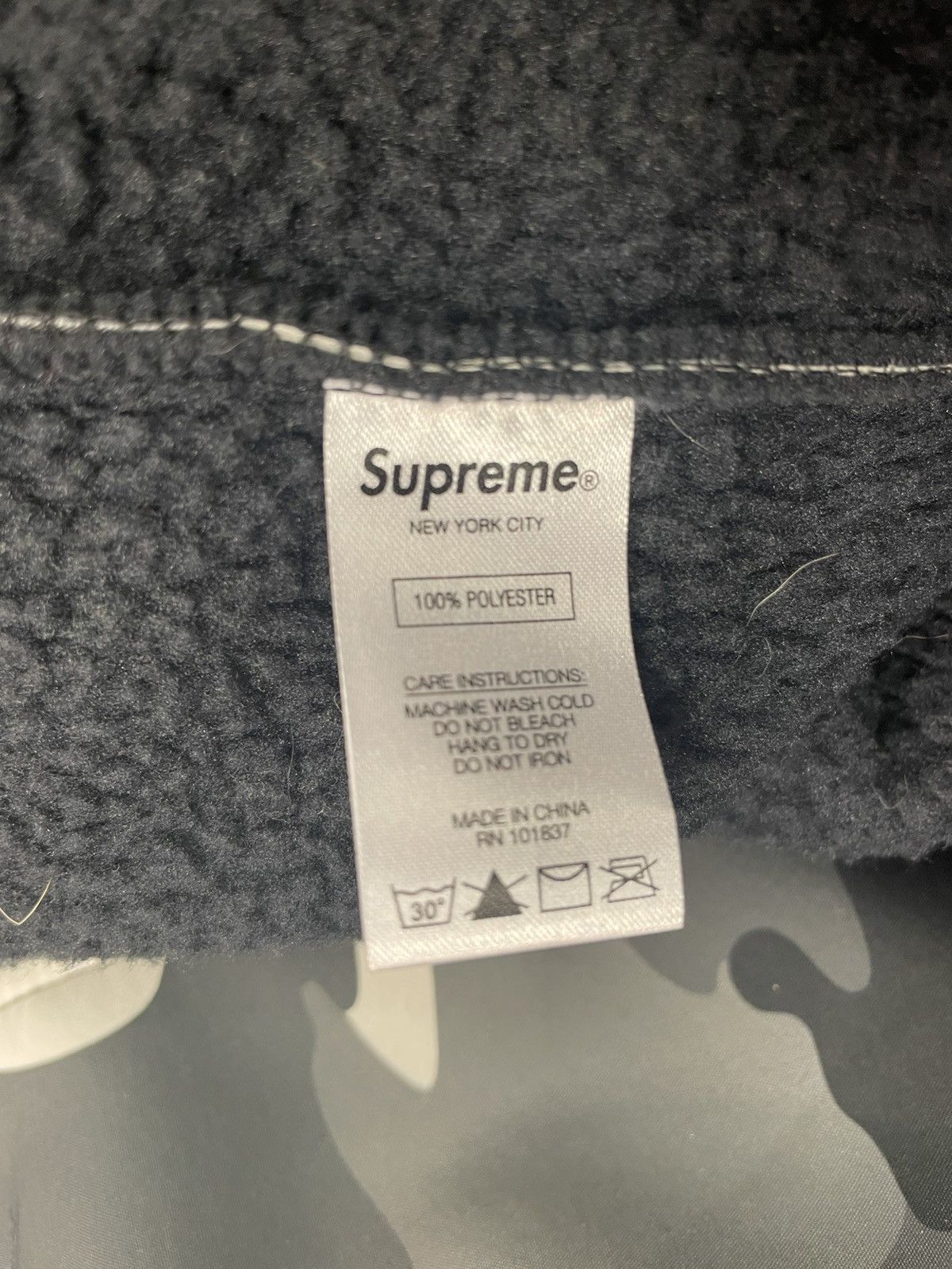 Supreme Supreme Snow Camo Zip Up X-Large Size US XL / EU 56 / 4 - 5 Thumbnail