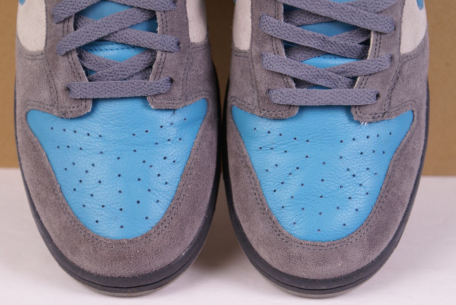 Nike 2007 Nike Dunk Low CL NEUTRAL COOL GREY AQUA BLUE 304714 047 Size US 10.5 / EU 43-44 - 6 Thumbnail