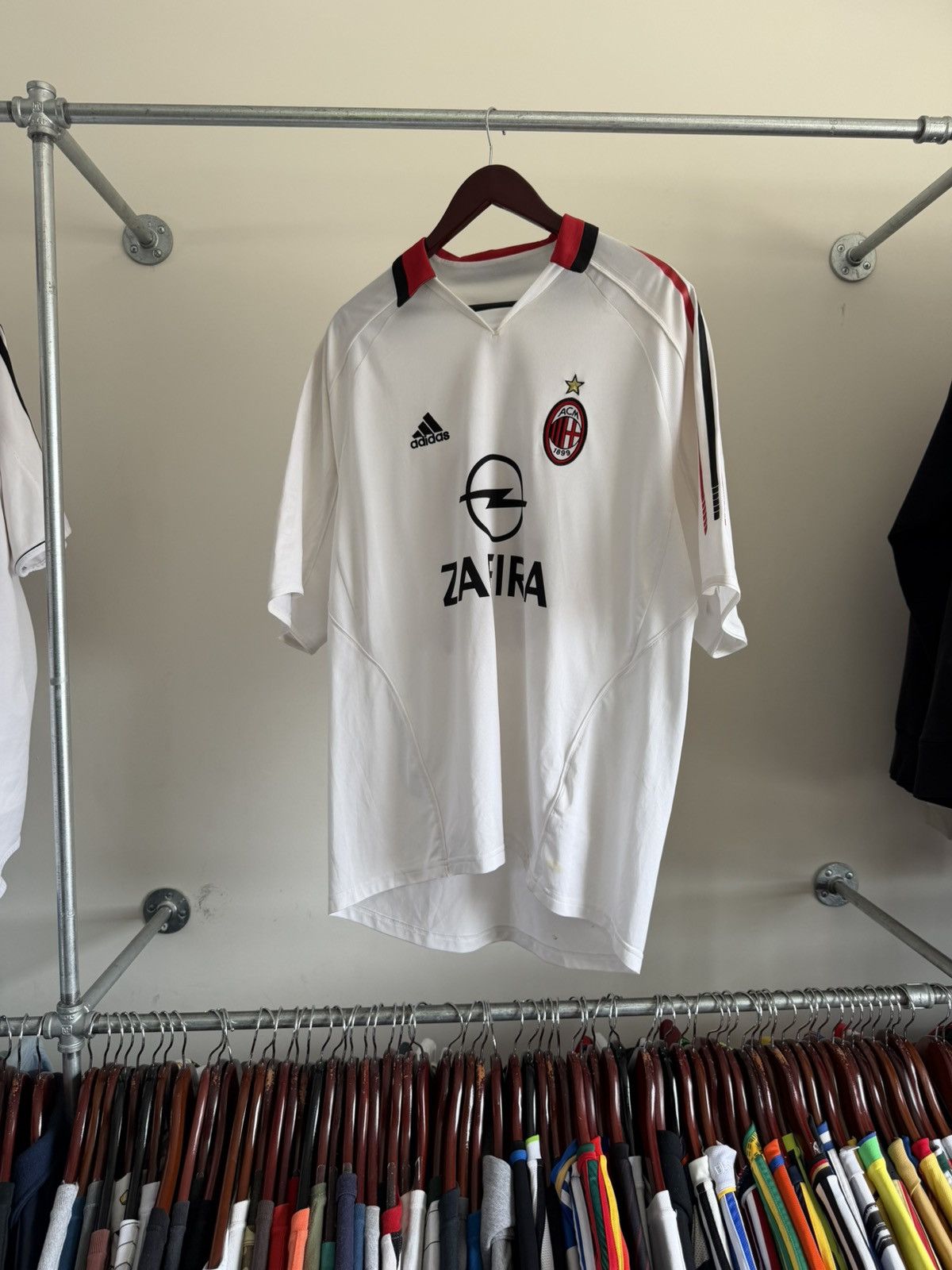 Adidas AC Milan 2004/05 Kaká Away Size US XL / EU 56 / 4 - 5 Thumbnail